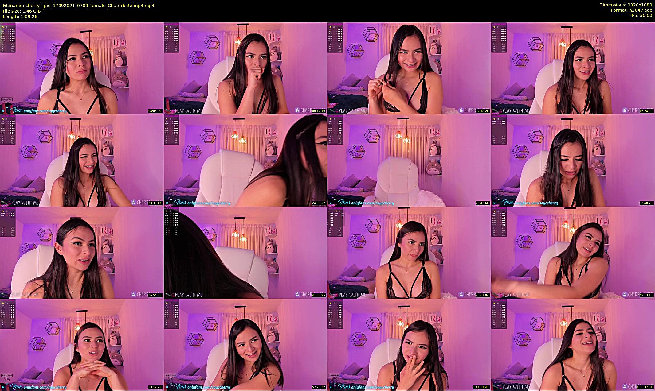 cherry__pie — 70 minute Chaturbate female cam show recording, 1080p, Sep 17, 2021