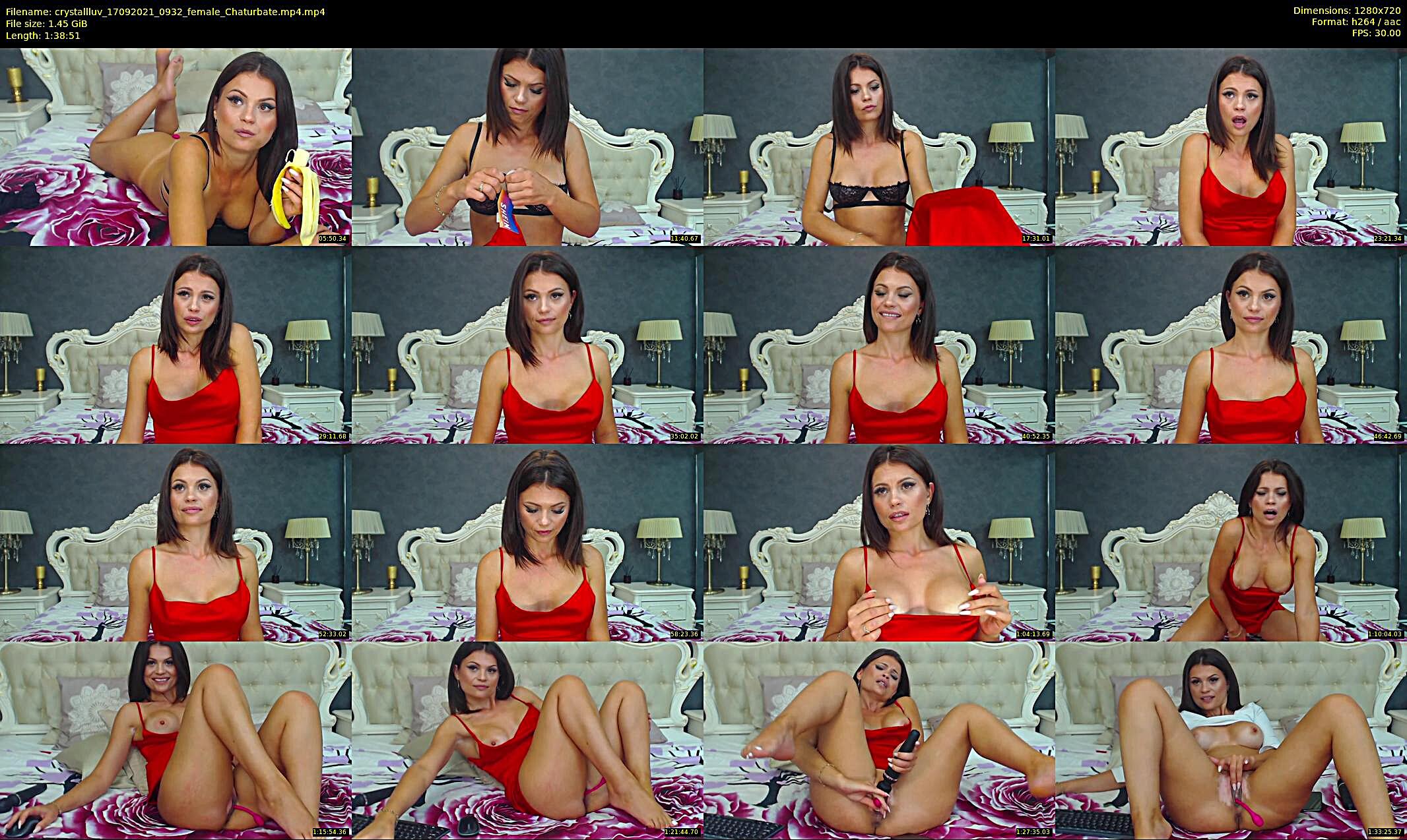 crystallluv — 99 minute Chaturbate female cam show recording, 720p, Sep 17, 2021