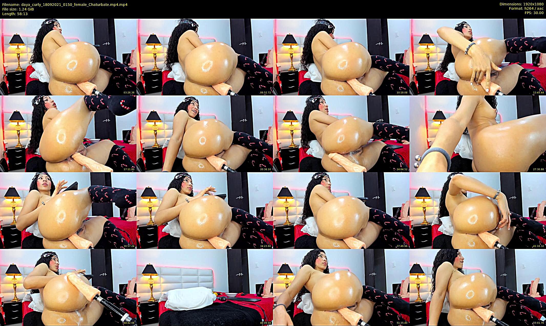 daya_curly — 8 minute Chaturbate female cam show recording, 1080p, Sep 18, 2021