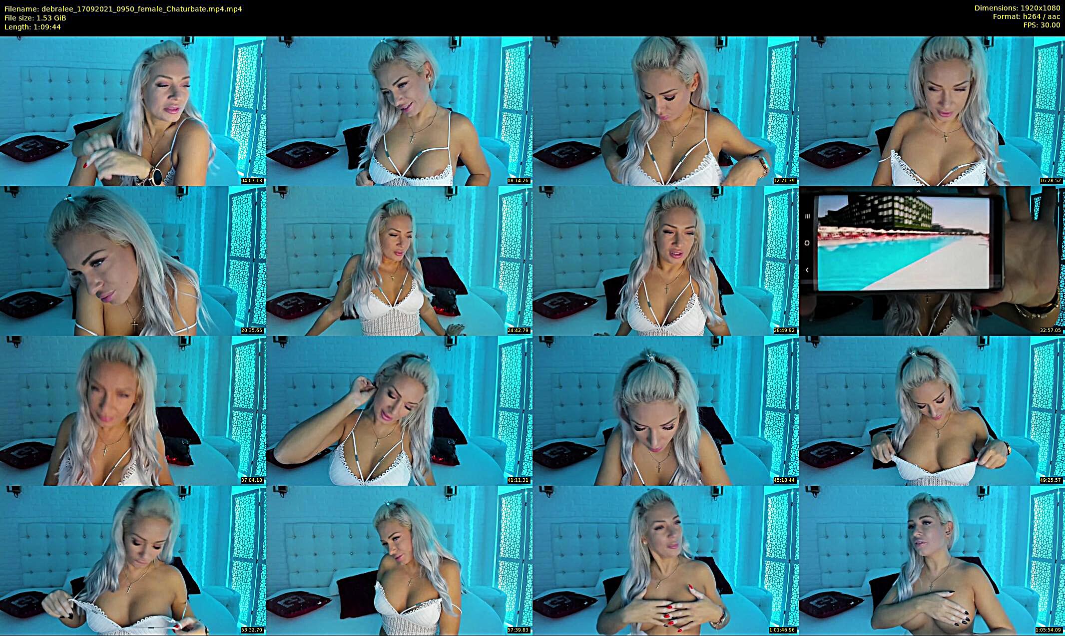 debralee — 70 minute Chaturbate female cam show recording, 1080p, Sep 17, 2021