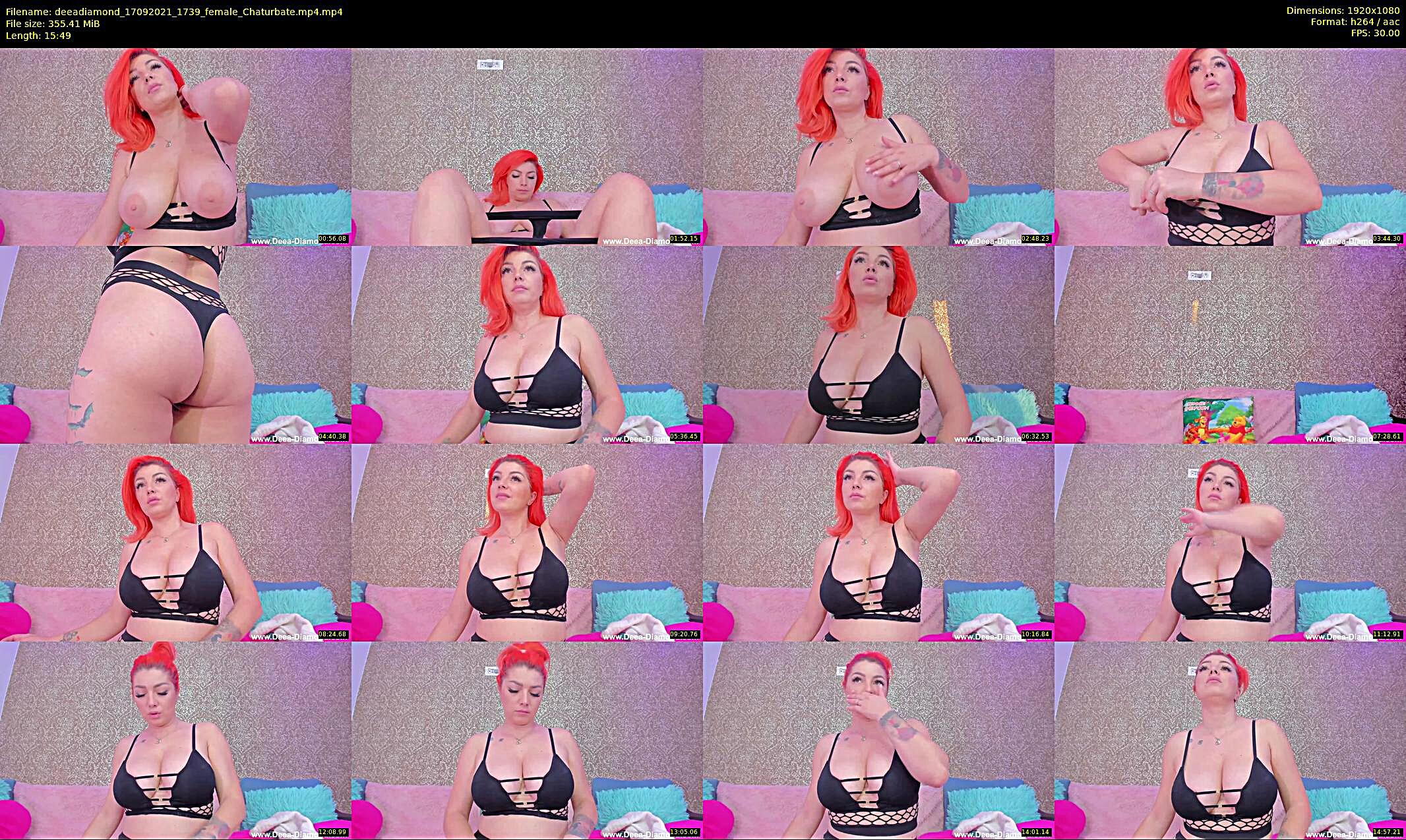 deeadiamond — 16 minute Chaturbate female cam show recording, 1080p, Sep 17, 2021