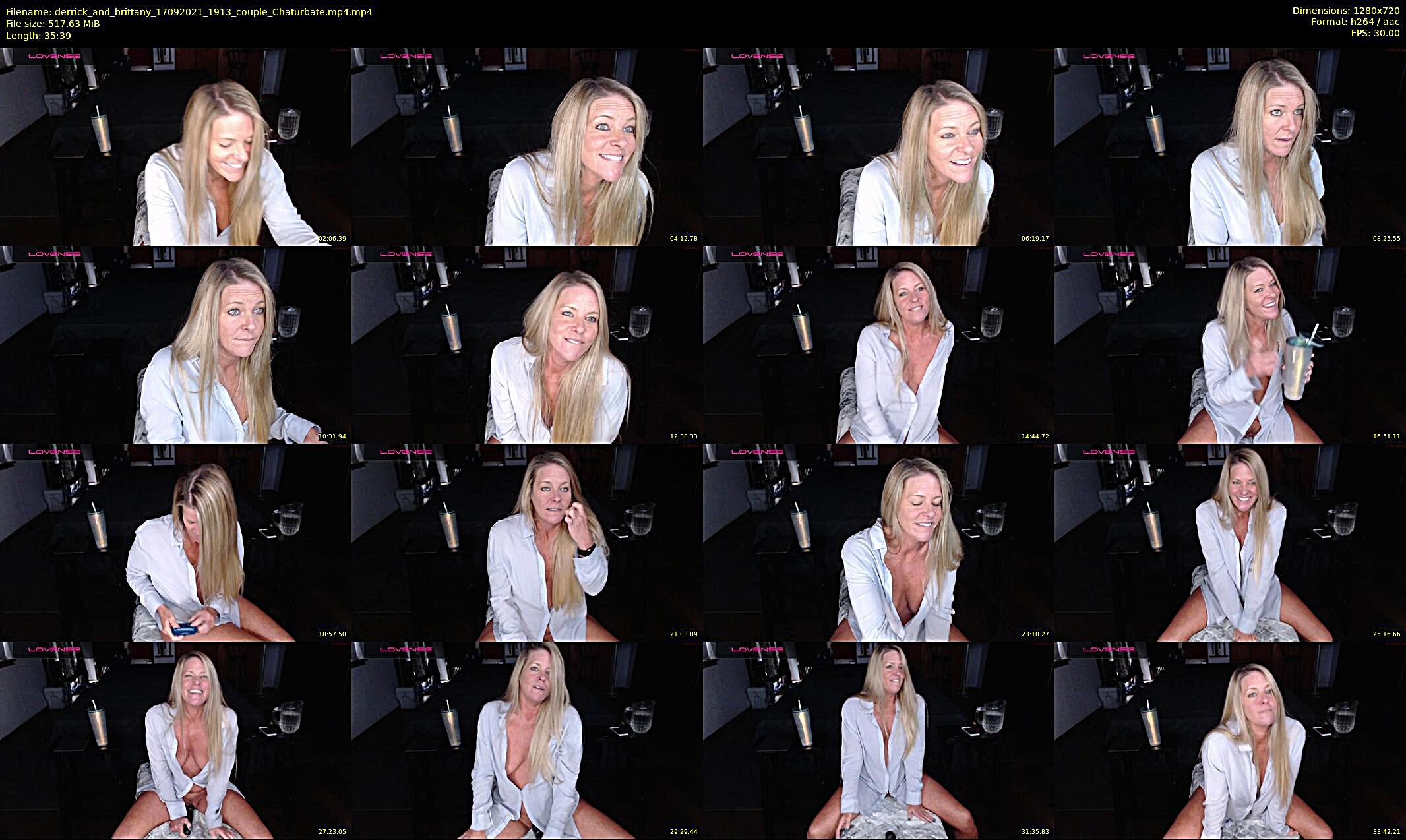 derrick_and_brittany — 36 minute Chaturbate couple cam show recording, 720p, Sep 17, 2021