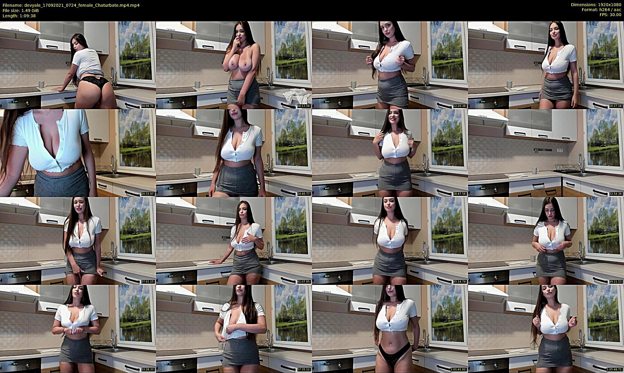 devyale — 70 minute Chaturbate female cam show recording, 1080p, Sep 17, 2021
