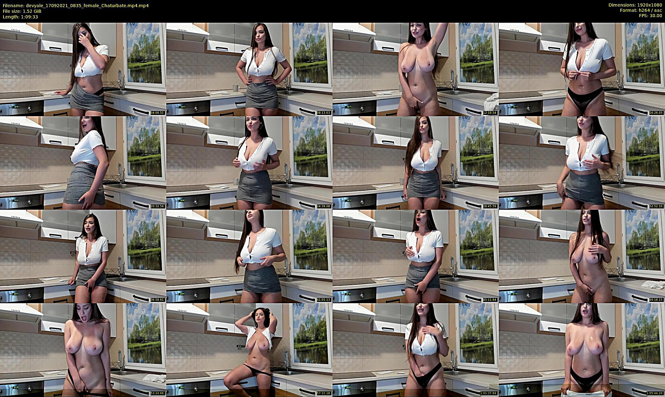 devyale — 70 minute Chaturbate female cam show recording, 1080p, Sep 17, 2021