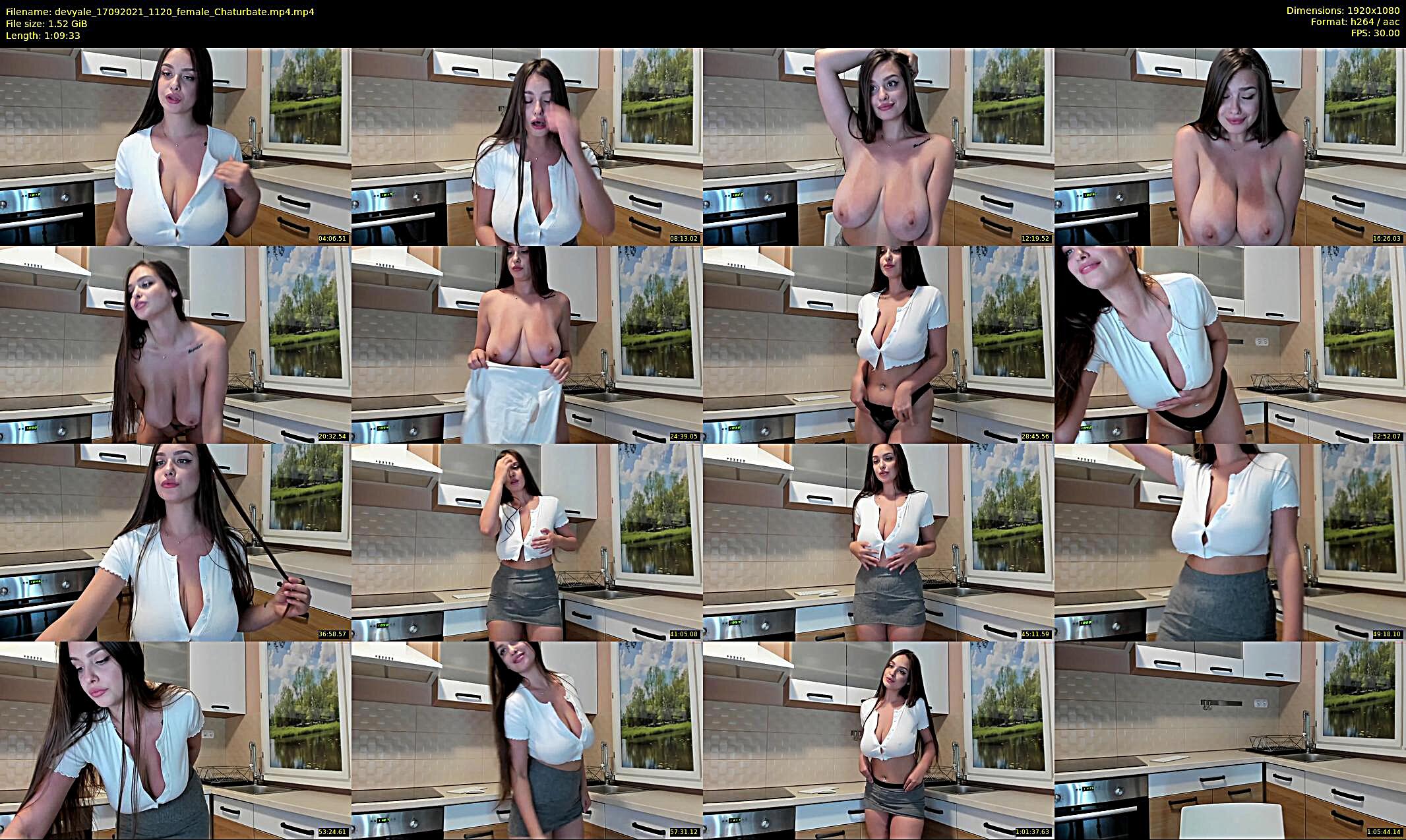 devyale — 70 minute Chaturbate female cam show recording, 1080p, Sep 17, 2021