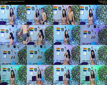dianayleo — 26 minute Chaturbate couple cam show recording, 720p, Sep 17, 2021