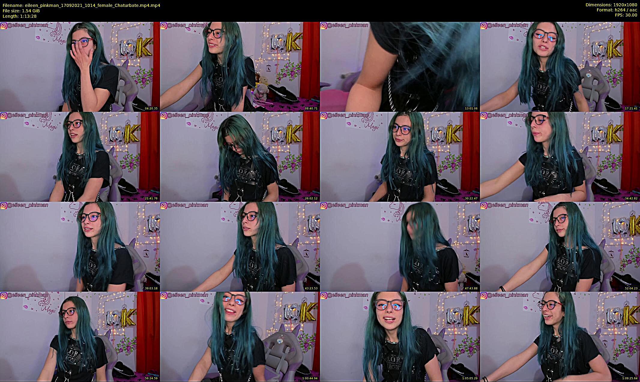 eileen_pinkman — 74 minute Chaturbate female cam show recording, 1080p, Sep 17, 2021