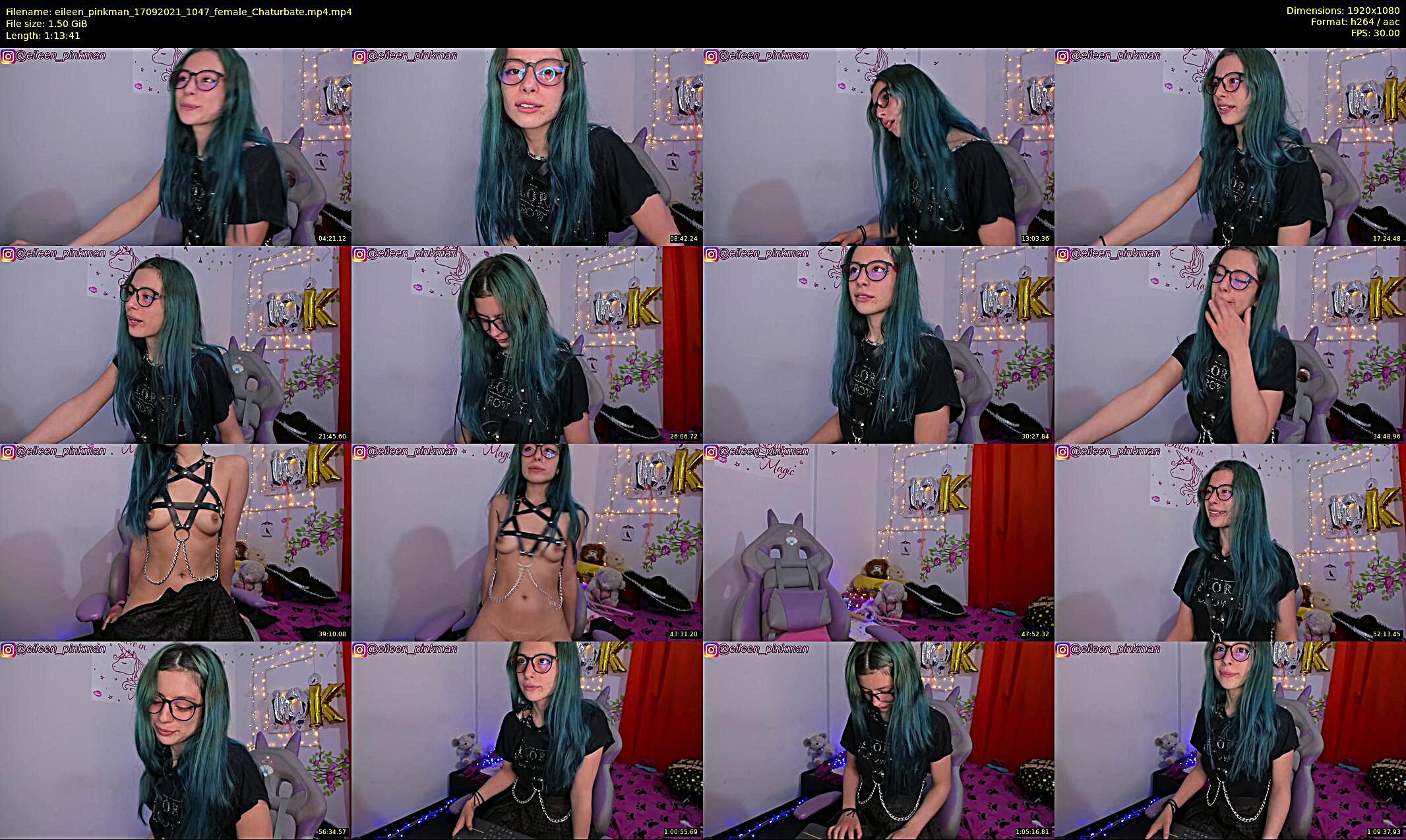 eileen_pinkman — 74 minute Chaturbate female cam show recording, 1080p, Sep 17, 2021