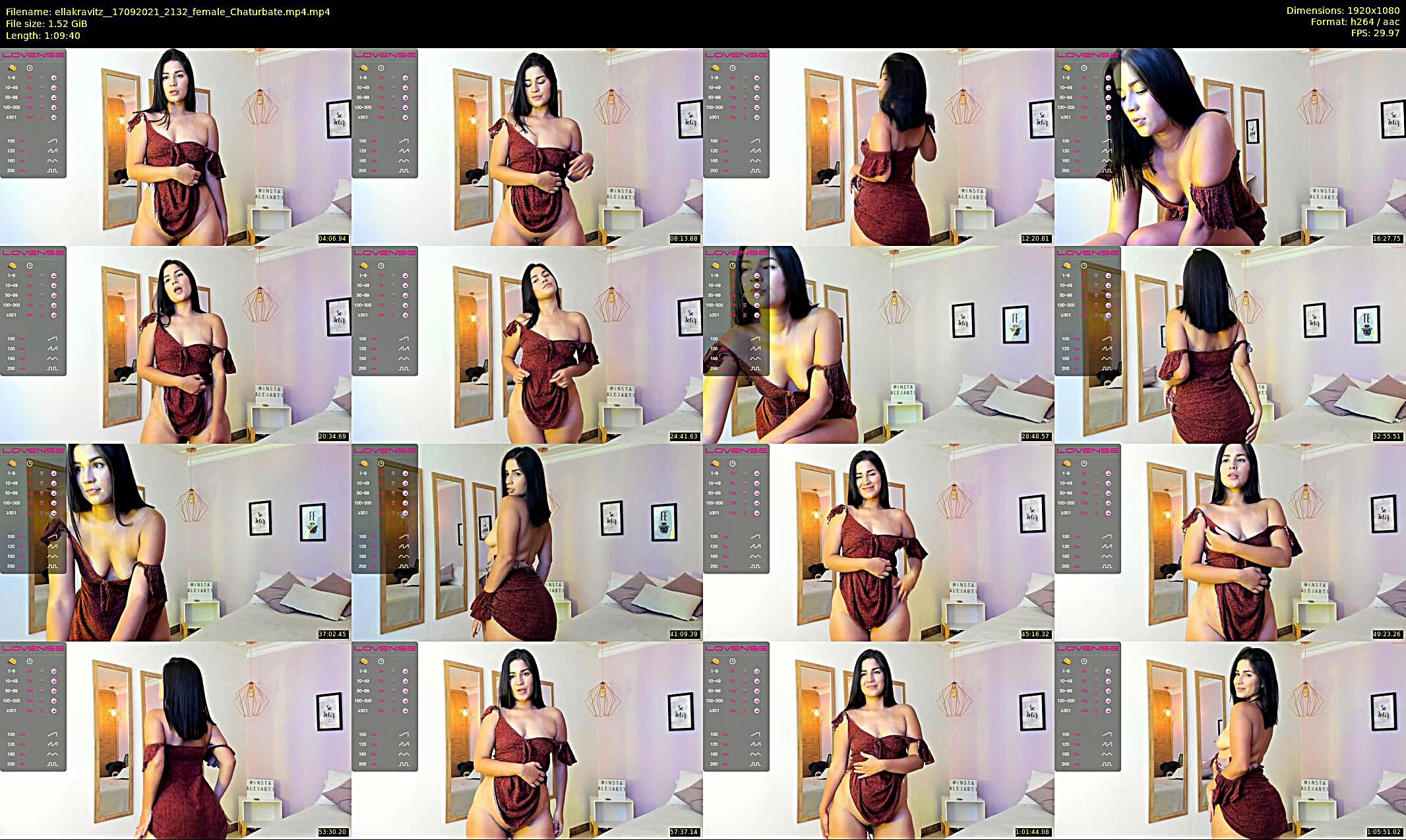ellakravitz_ — 70 minute Chaturbate female cam show recording, 1080p, Sep 17, 2021