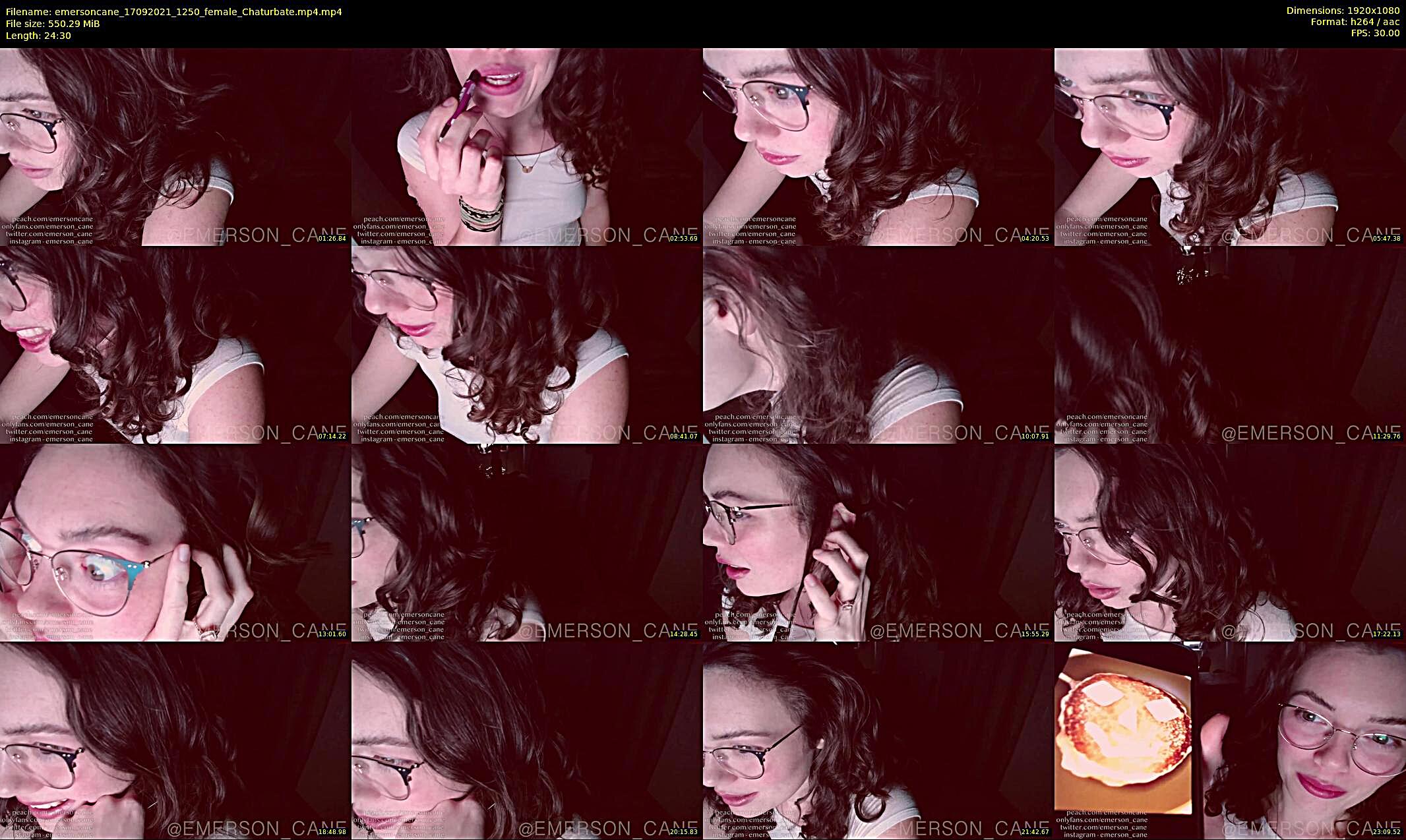 emersoncane — 25 minute Chaturbate female cam show recording, 1080p, Sep 17, 2021