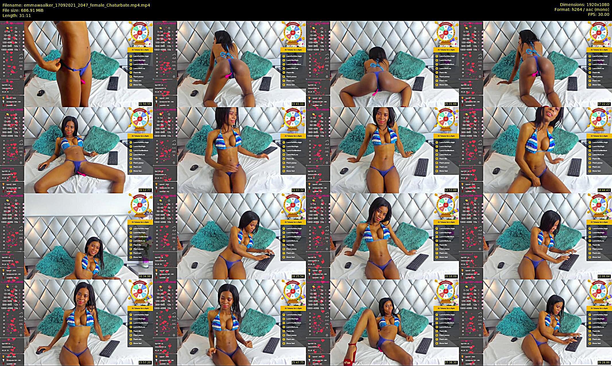emmawaalker — 32 minute Chaturbate female cam show recording, 1080p, Sep 17, 2021