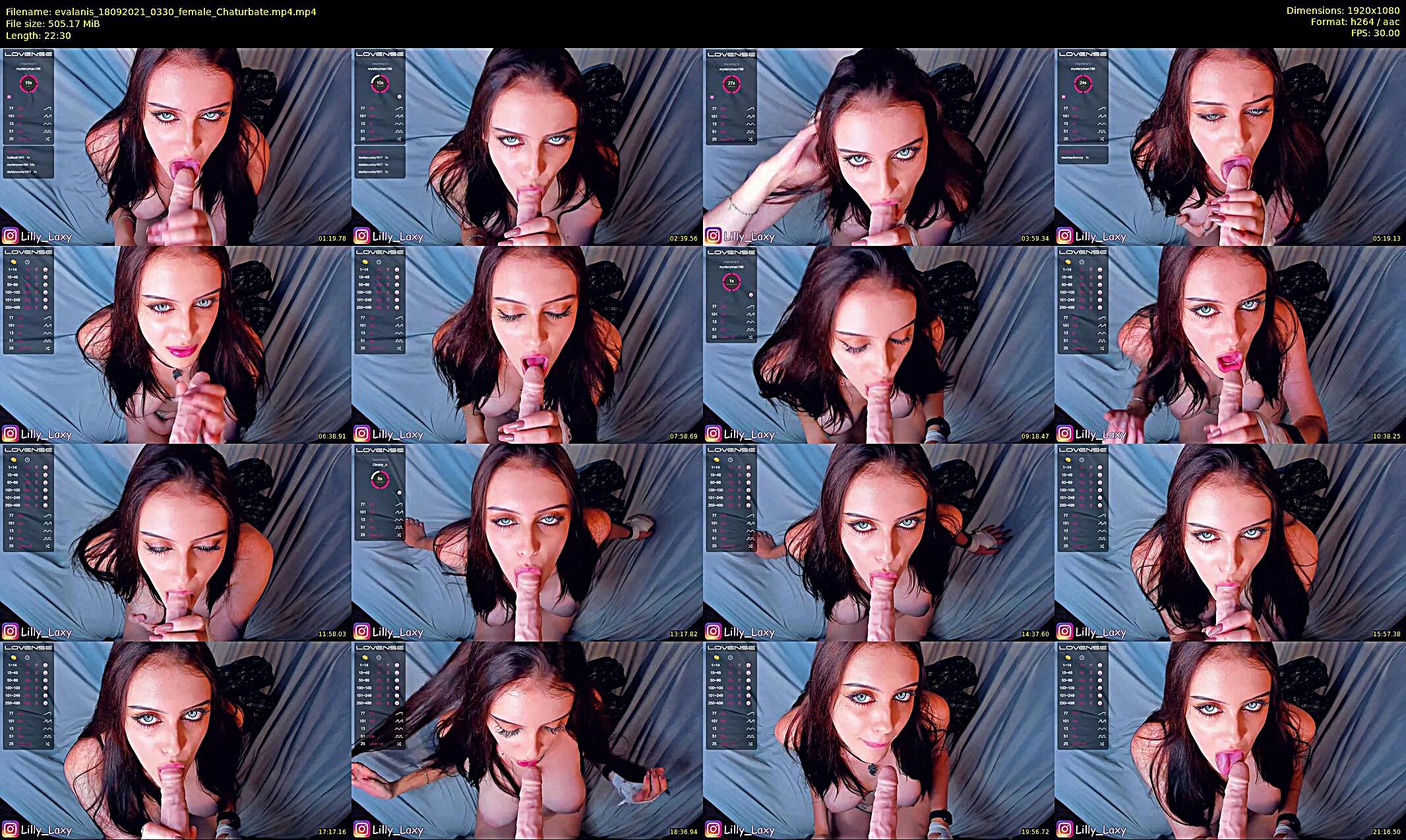 evalanis — 23 minute Chaturbate couple cam show recording, 1080p, Sep 18, 2021