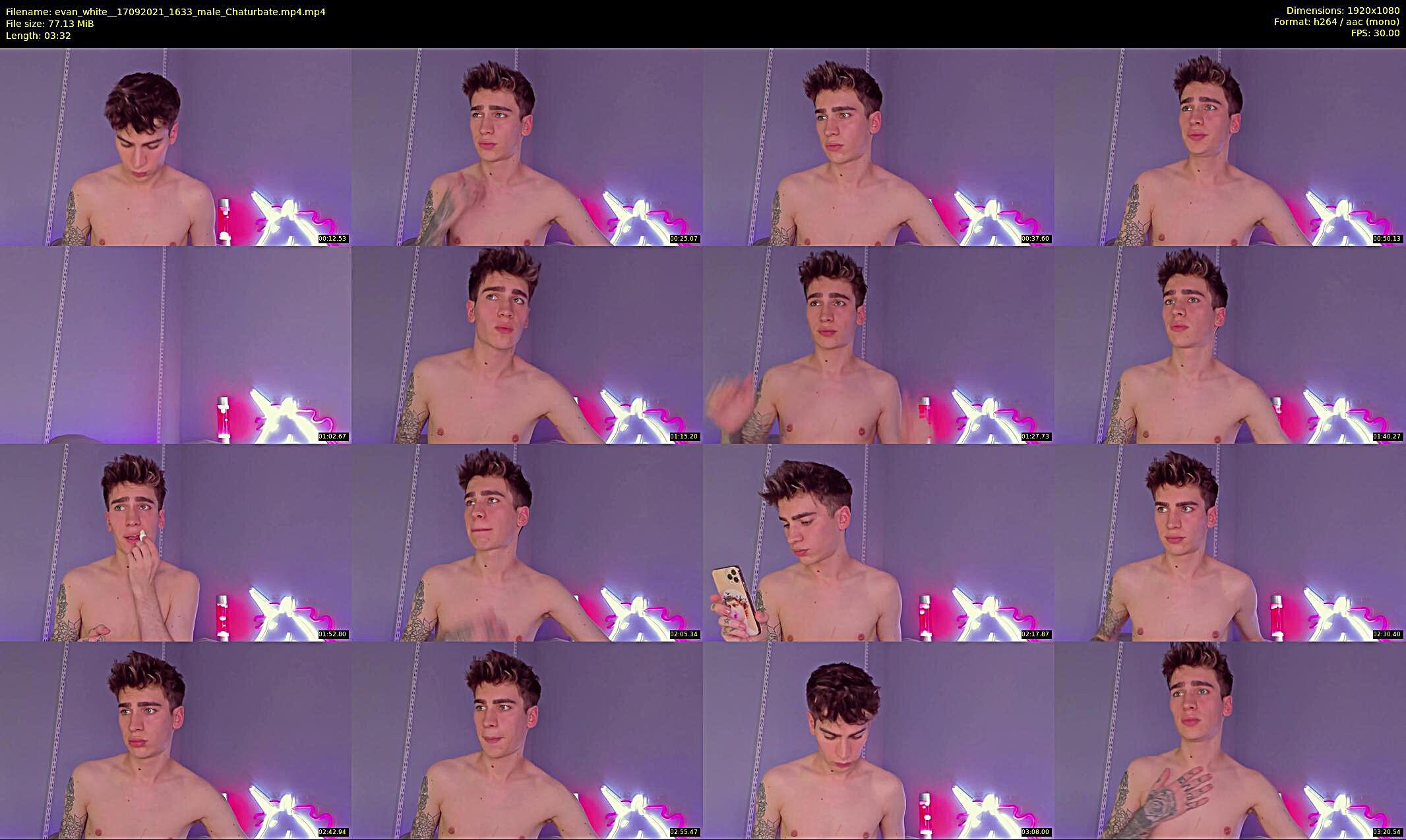 evan_white_ — 4 minute Chaturbate male cam show recording, 1080p, Sep 17, 2021