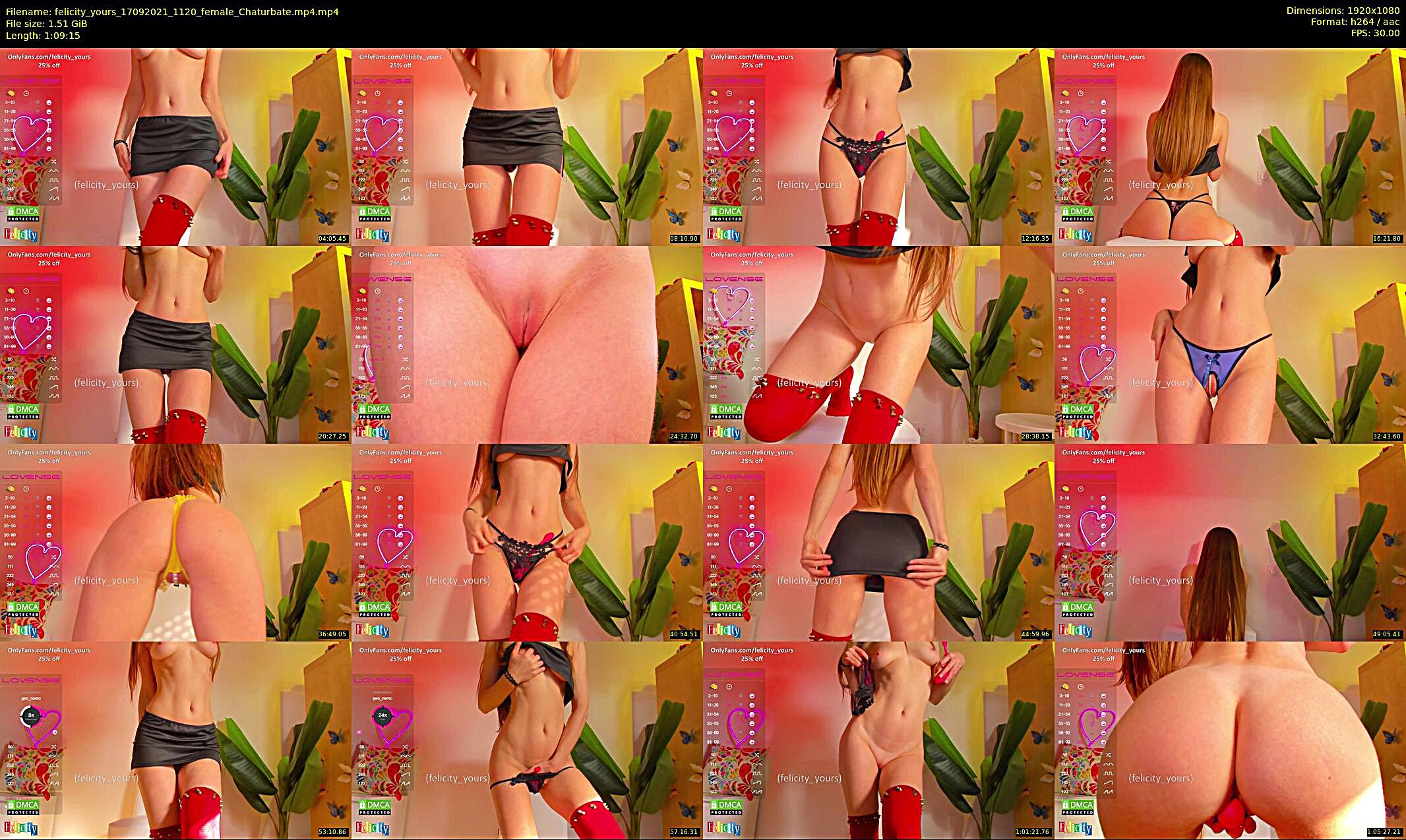 felicity_yours — 70 minute Chaturbate female cam show recording, 1080p, Sep 17, 2021