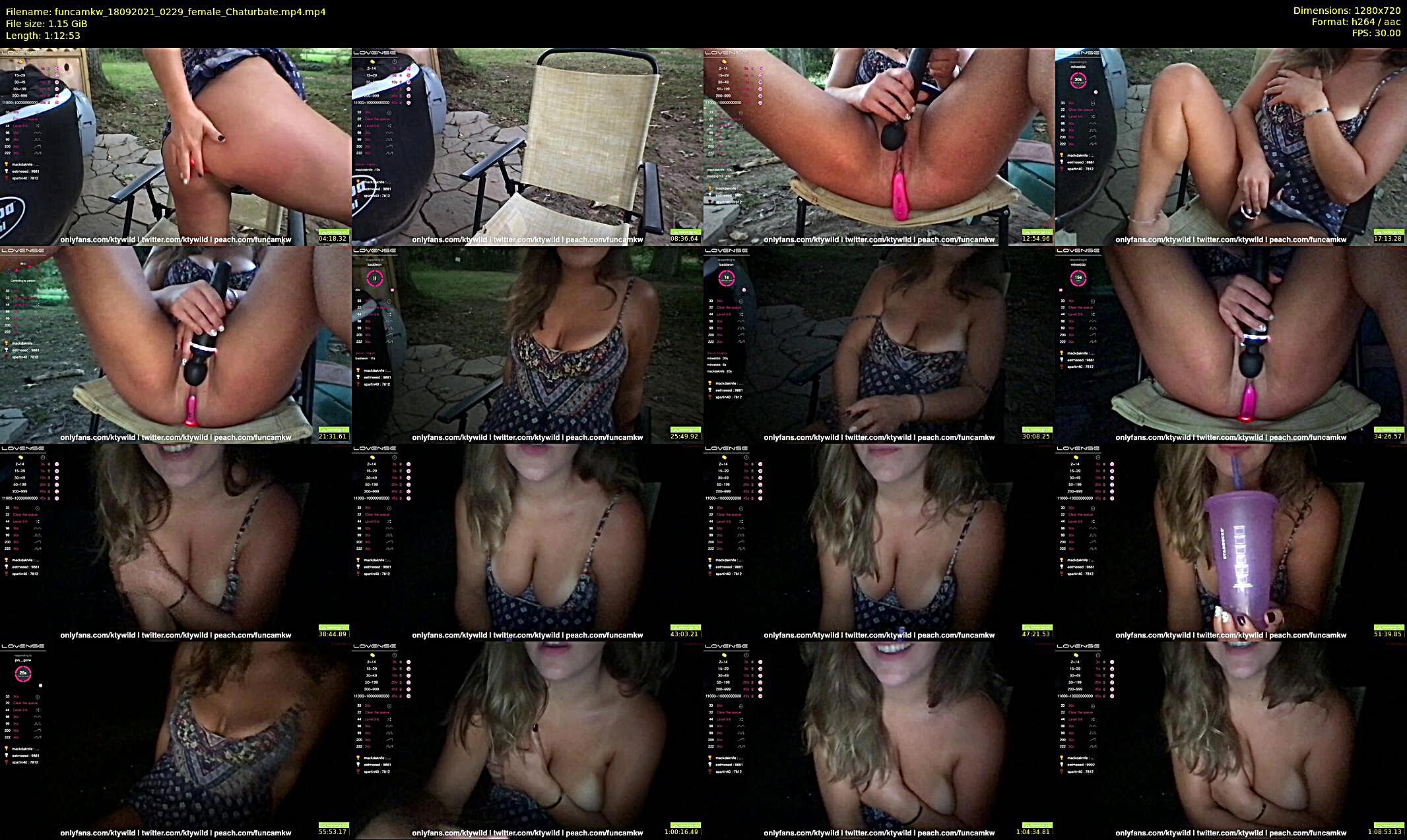 funcamkw — 21 minute Chaturbate female cam show recording, 720p, Sep 18, 2021