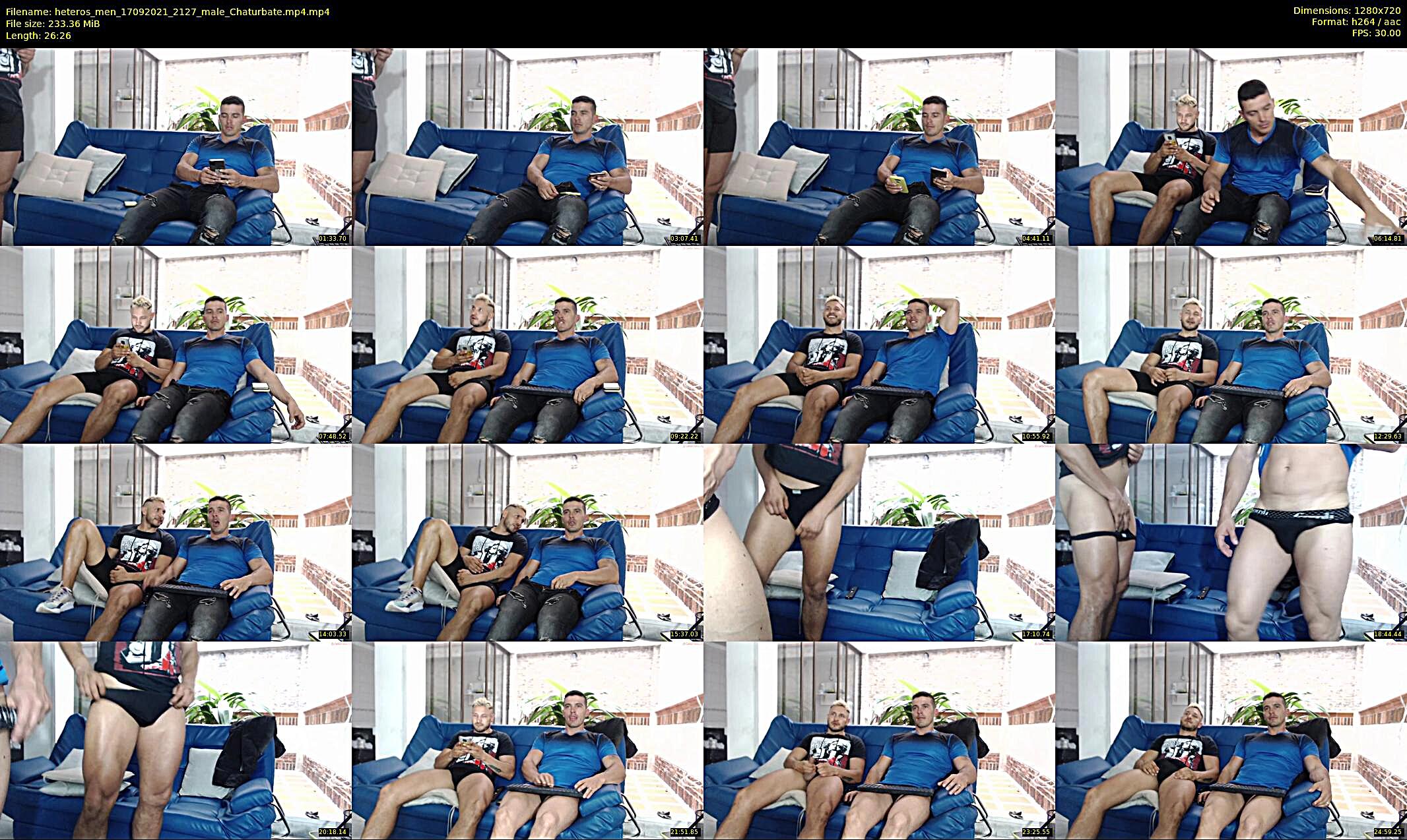 heteros_men — 27 minute Chaturbate male cam show recording, 720p, Sep 17, 2021