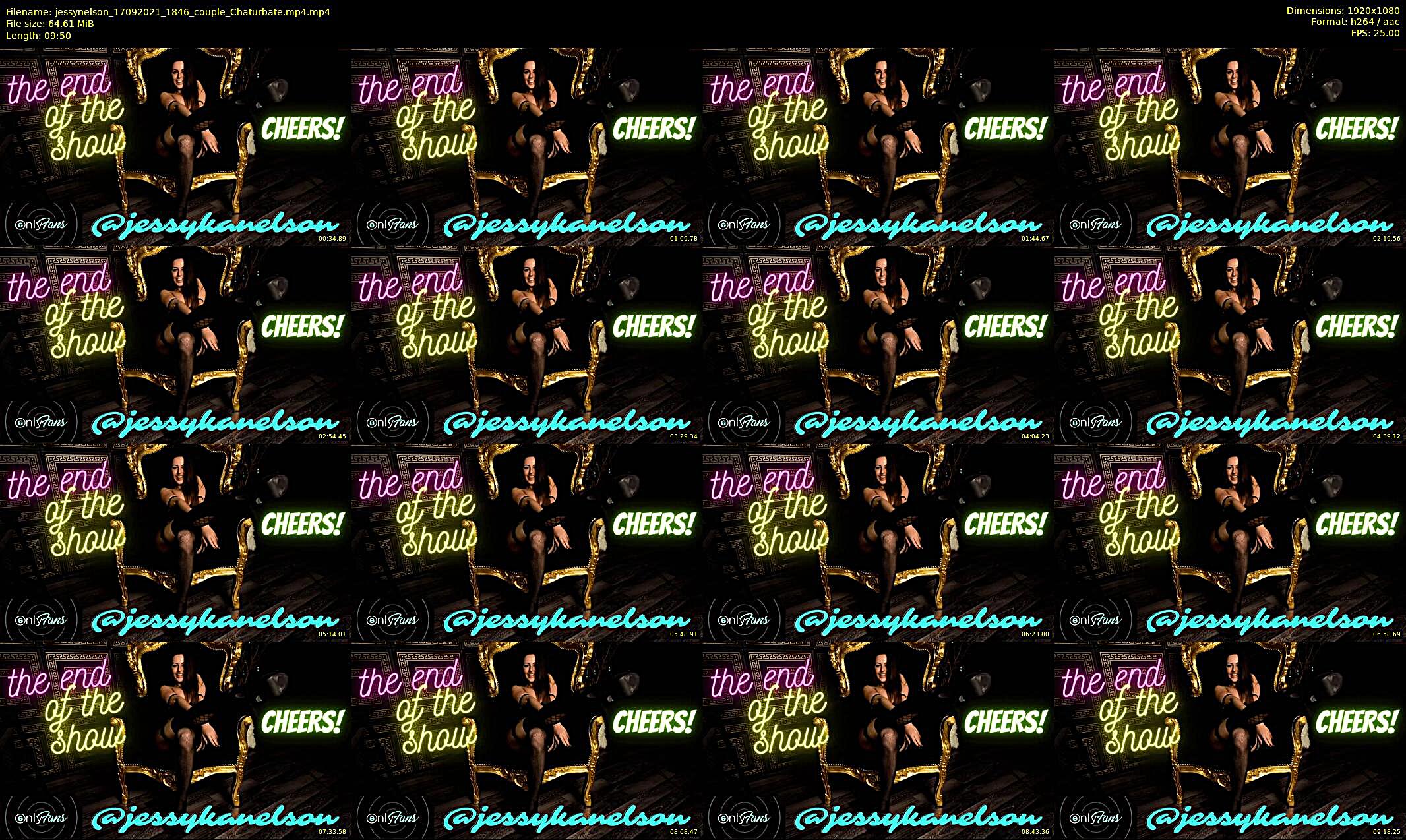 jessynelson — 10 minute Chaturbate female cam show recording, 1080p, Sep 17, 2021