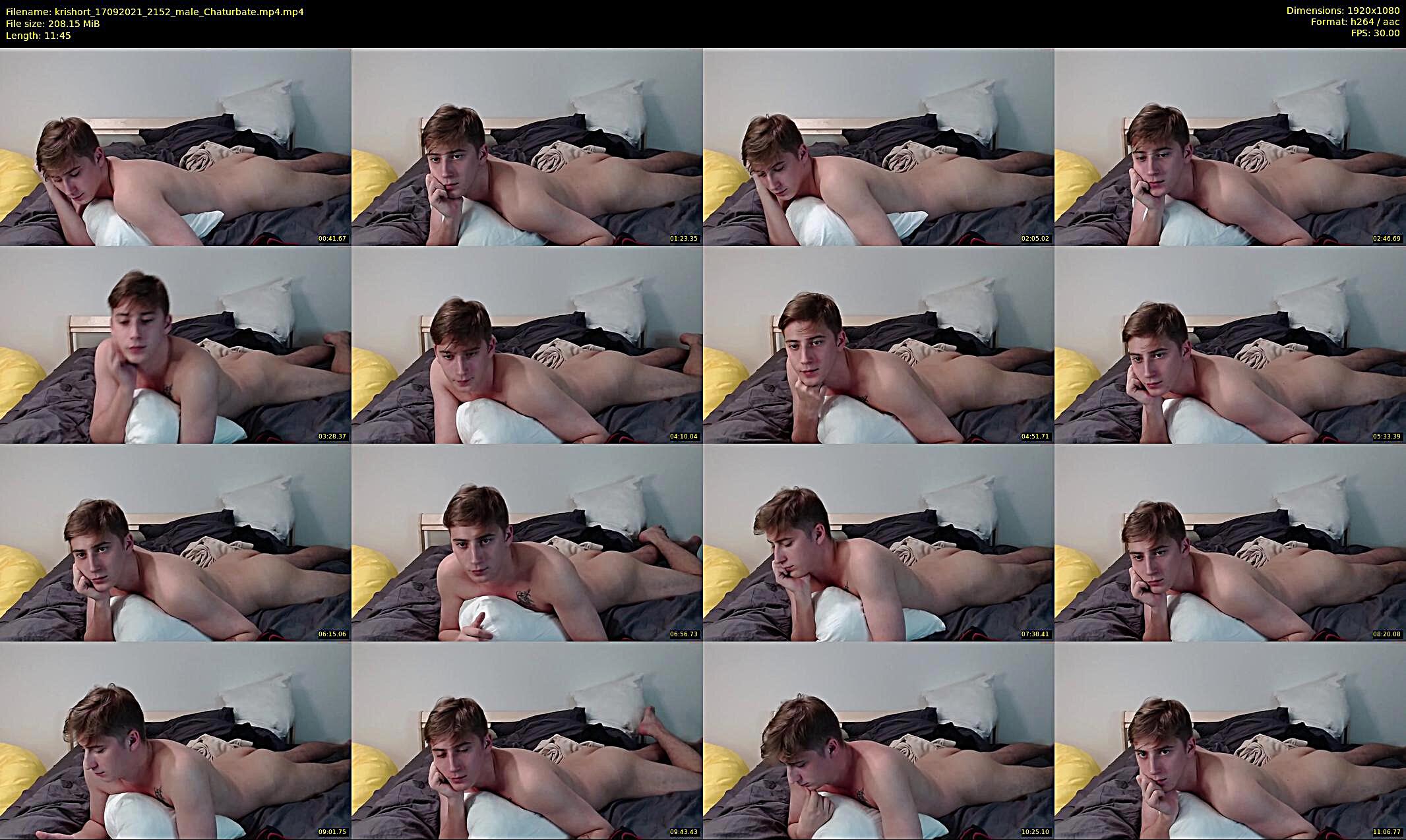krishort — 12 minute Chaturbate male cam show recording, 1080p, Sep 17, 2021