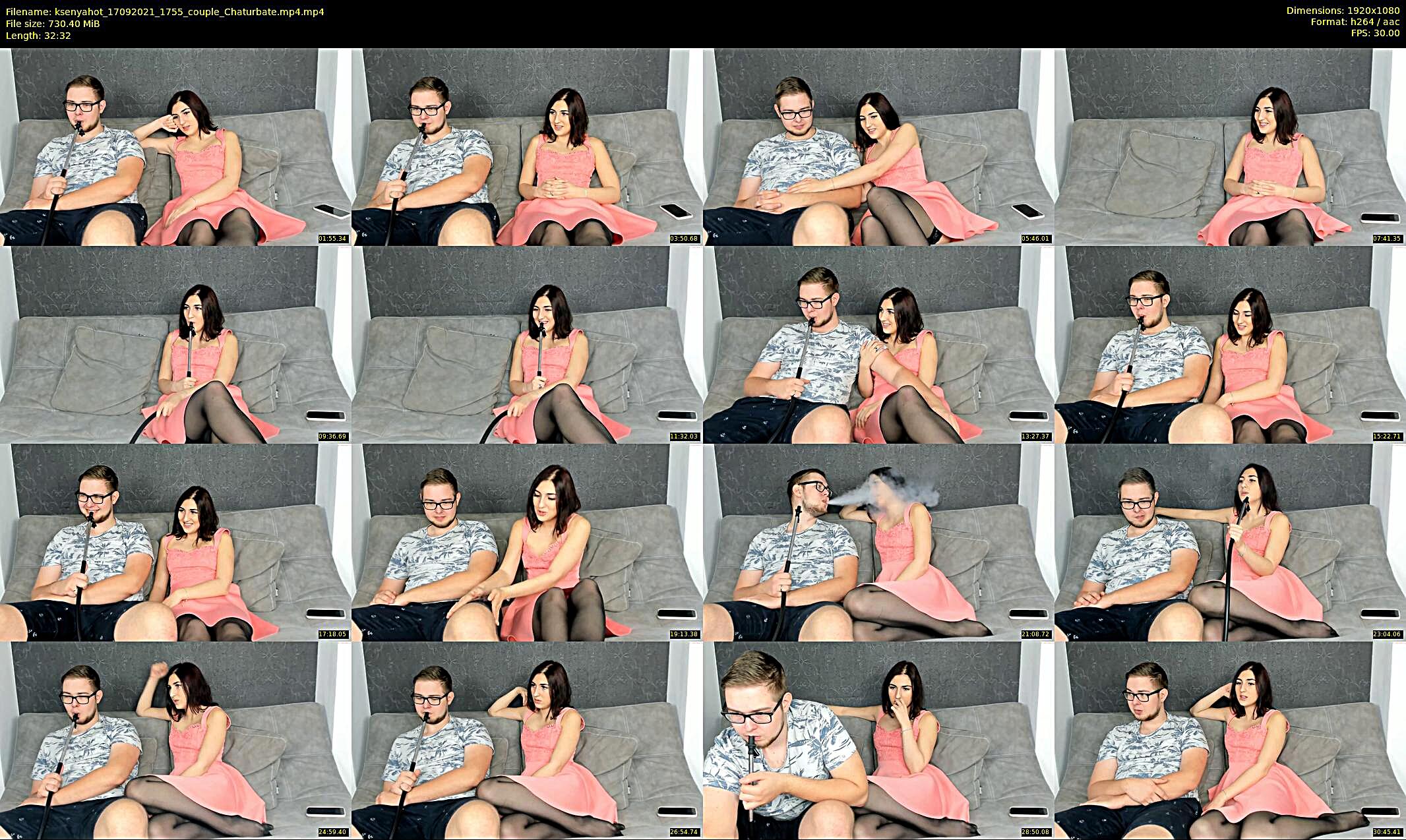 ksenyahot — 33 minute Chaturbate couple cam show recording, 1080p, Sep 17, 2021