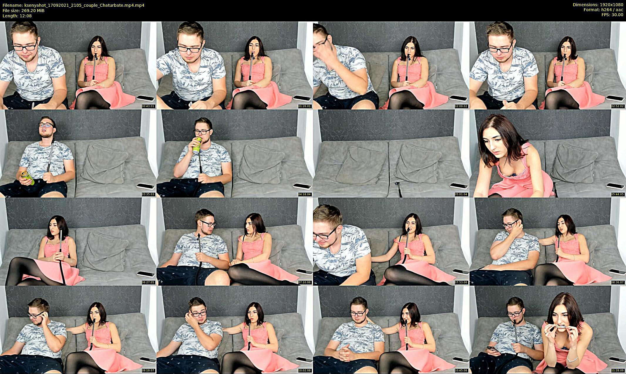 ksenyahot — 13 minute Chaturbate couple cam show recording, 1080p, Sep 17, 2021