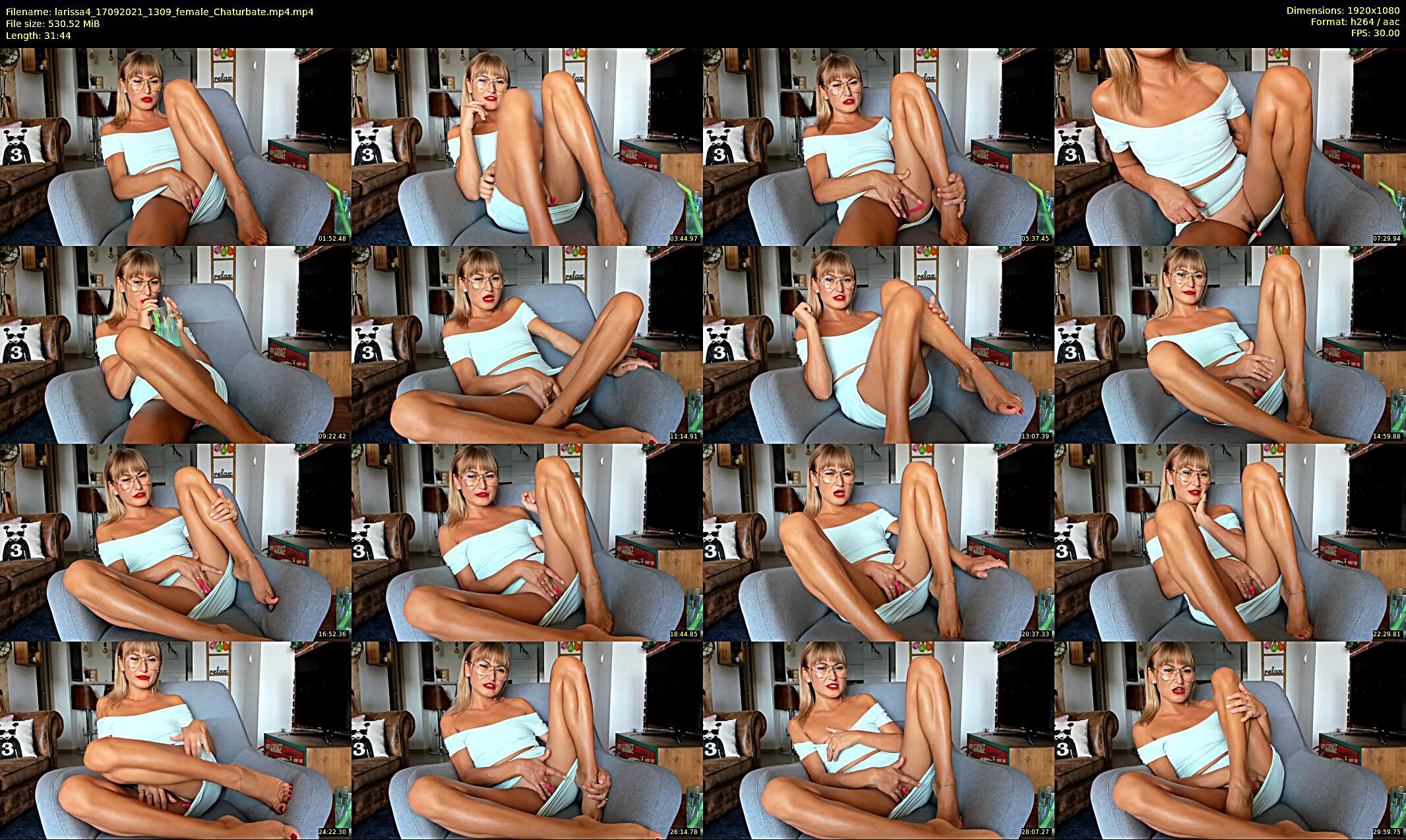 larissa4 — 32 minute Chaturbate female cam show recording, 1080p, Sep 17, 2021