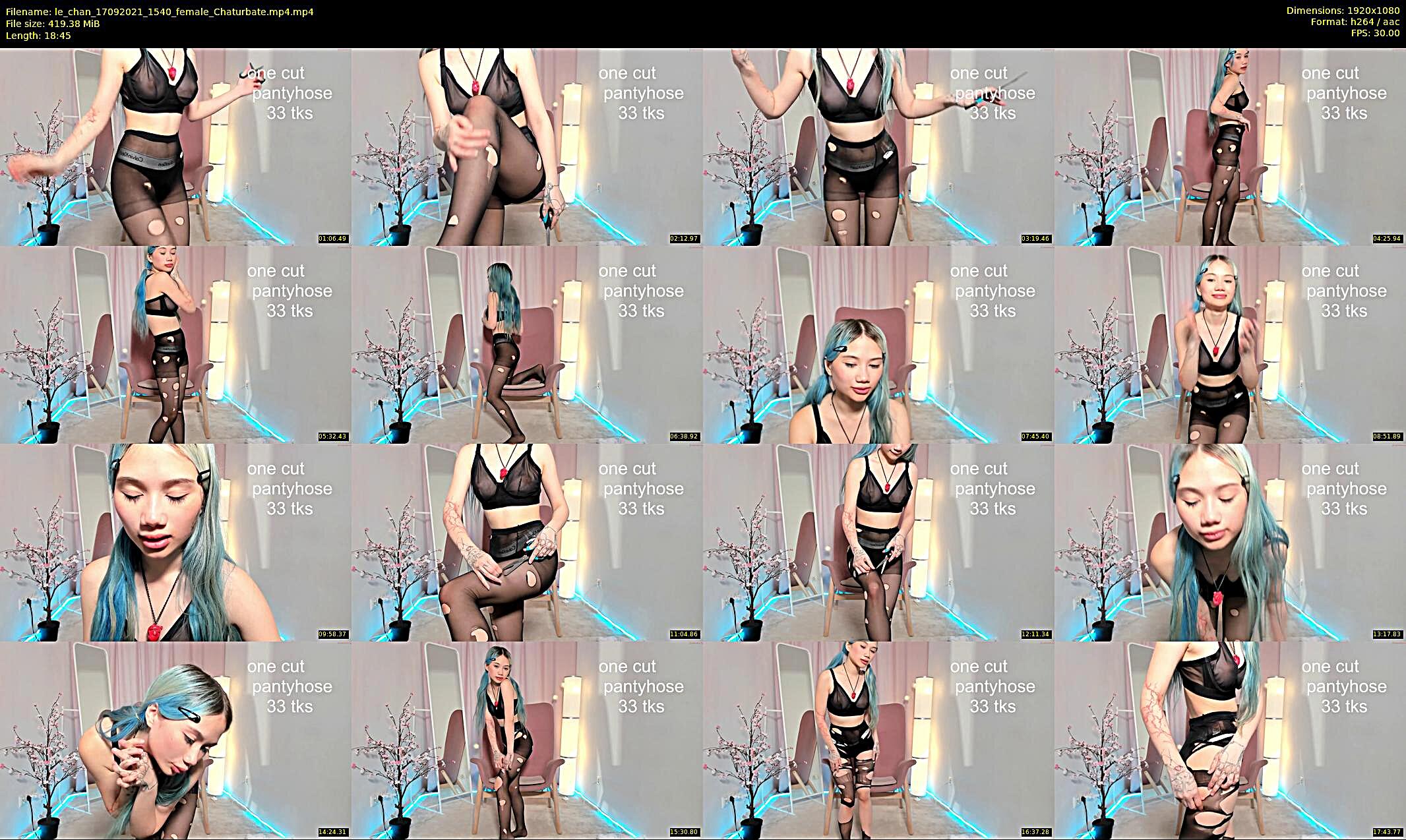 le_chan — 3 minute Chaturbate female cam show recording, 1080p, Sep 17, 2021