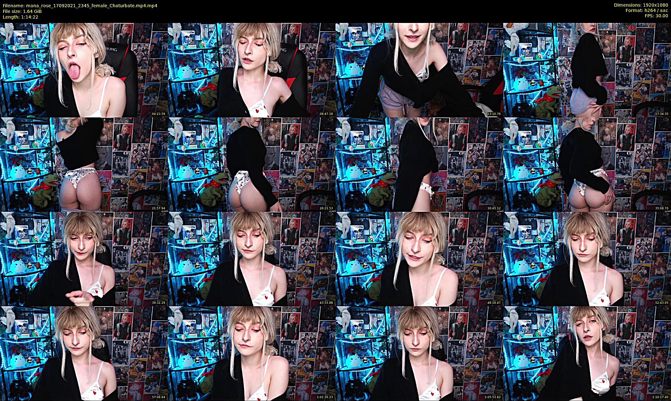 mana_rose — 75 minute Chaturbate female cam show recording, 1080p, Sep 17, 2021