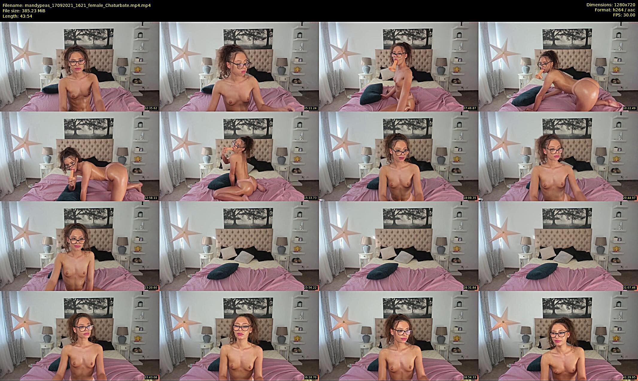 mandypeas — 44 minute Chaturbate female cam show recording, 720p, Sep 17, 2021