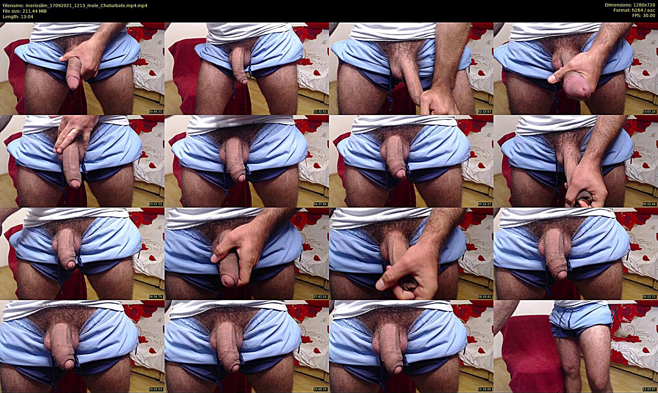 marioslim — 14 minute Chaturbate male cam show recording, 720p, Sep 17, 2021