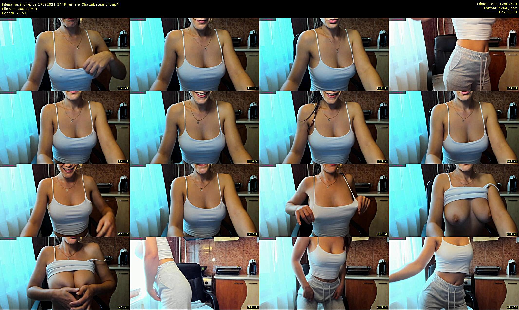 nickyplus — 30 minute Chaturbate couple cam show recording, 720p, Sep 17, 2021