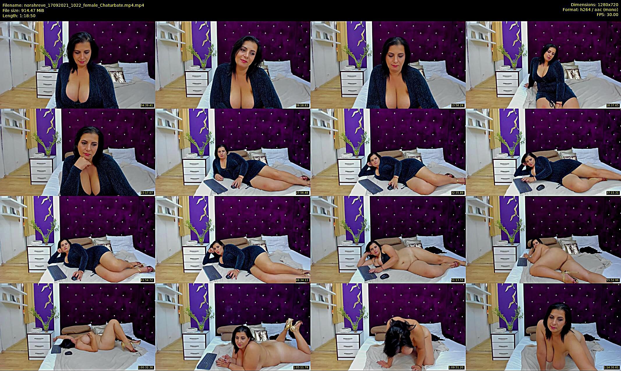 norahreve — 31 minute Chaturbate female cam show recording, 720p, Sep 17, 2021