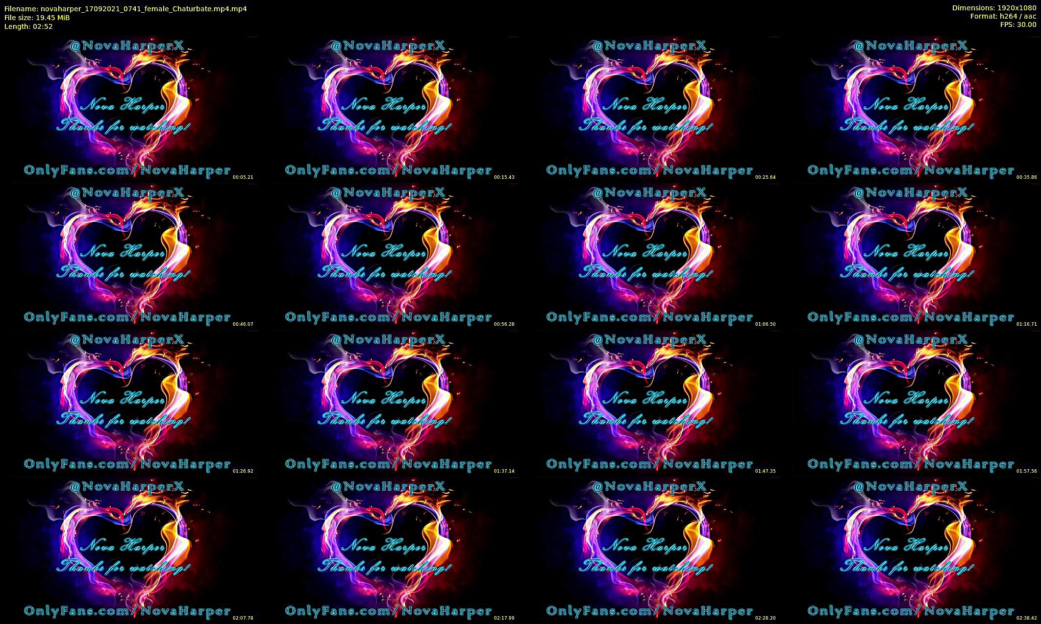novaharper — 3 minute Chaturbate female cam show recording, 1080p, Sep 17, 2021