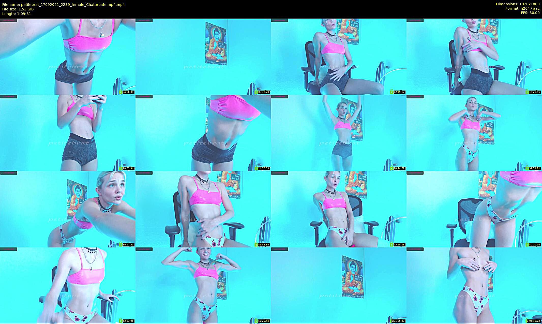 petitebrat — 70 minute Chaturbate female cam show recording, 1080p, Sep 17, 2021