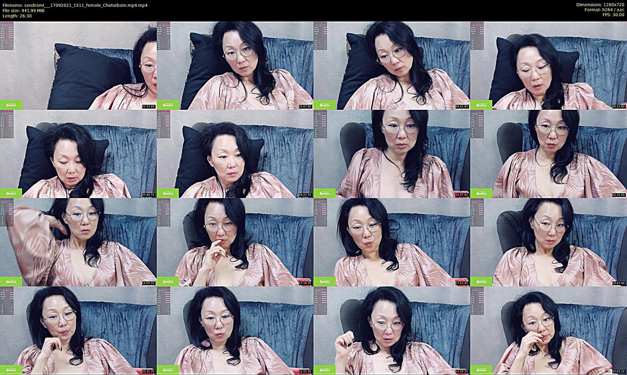 sandrami__ — 12 minute Chaturbate female cam show recording, 720p, Sep 17, 2021