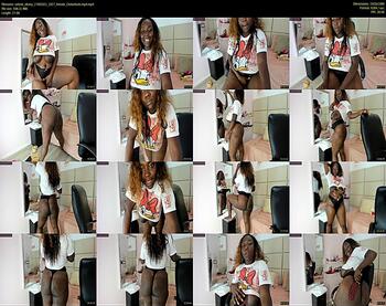 selene_ebony — 57 minute Chaturbate female cam show recording, 1080p, Sep 17, 2021