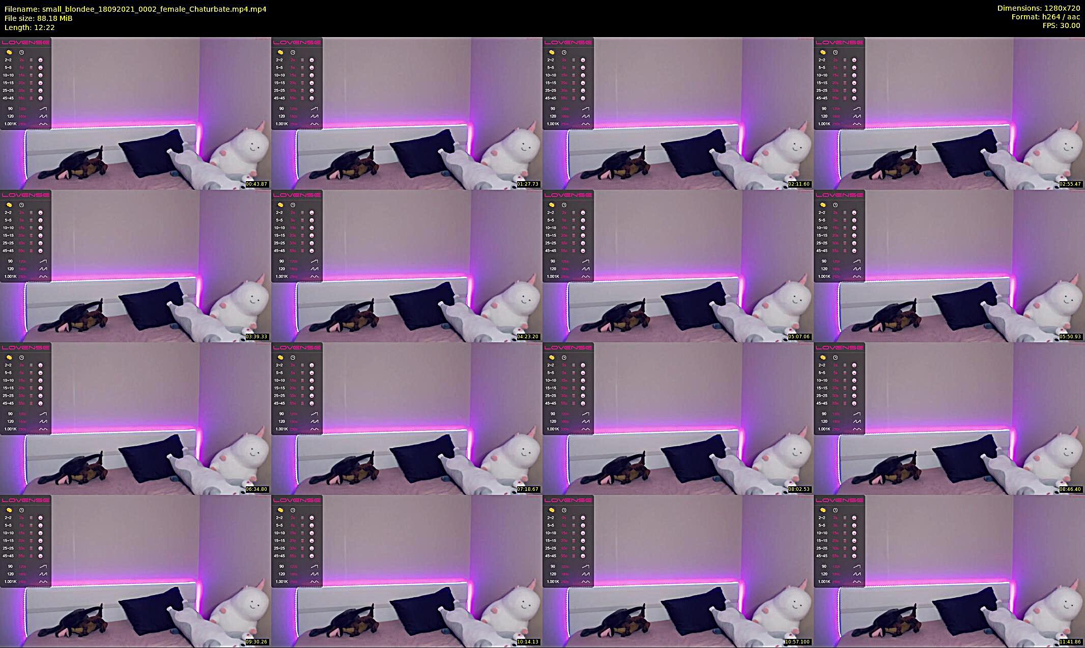 small_blondee — 13 minute Chaturbate female cam show recording, 720p, Sep 18, 2021