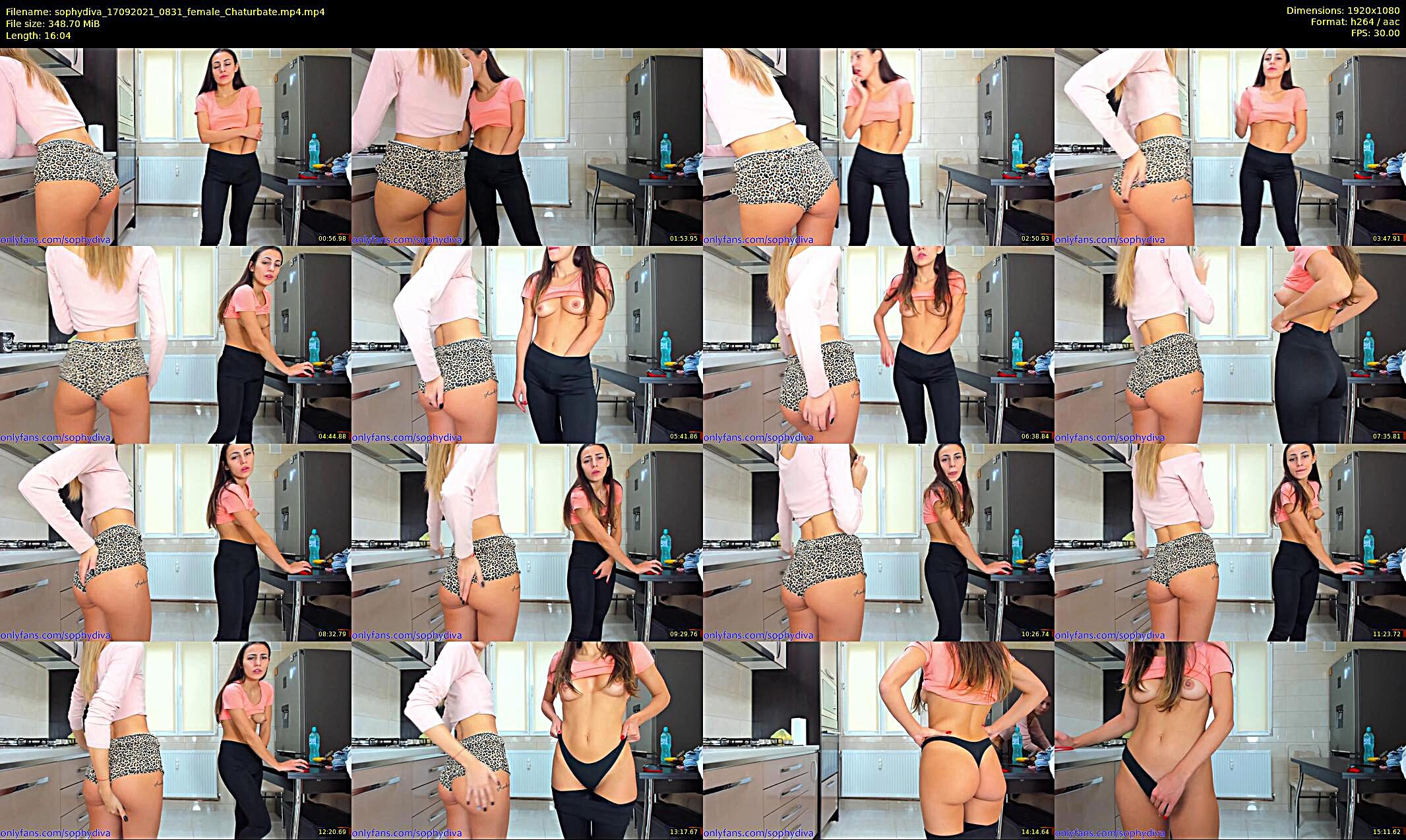 sophydiva — 17 minute Chaturbate female cam show recording, 1080p, Sep 17, 2021