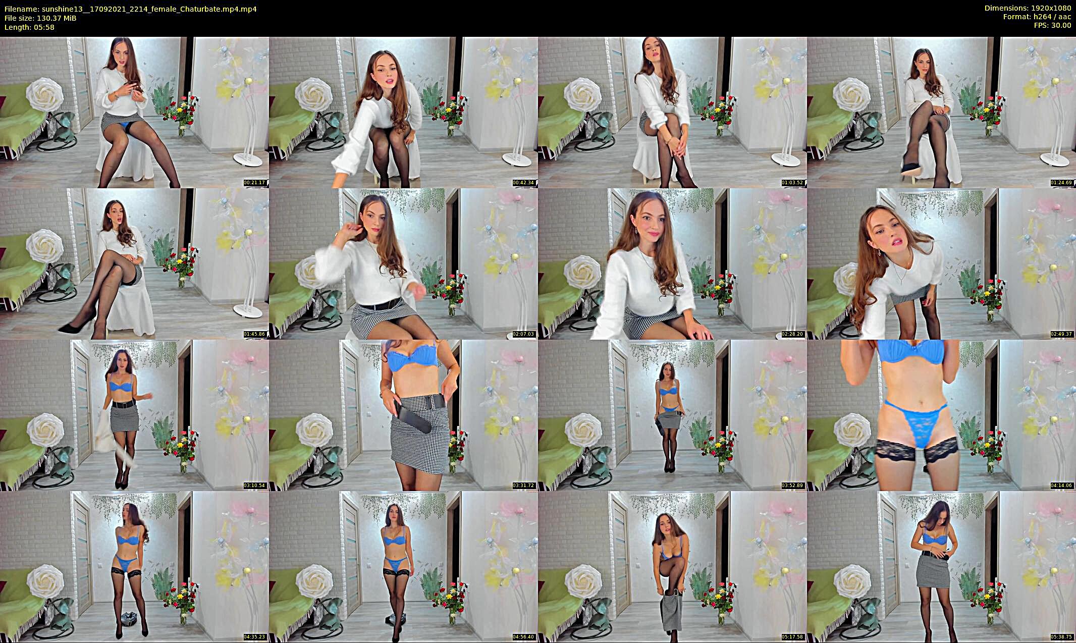 sunshine13_ — 6 minute Chaturbate female cam show recording, 1080p, Sep 17, 2021