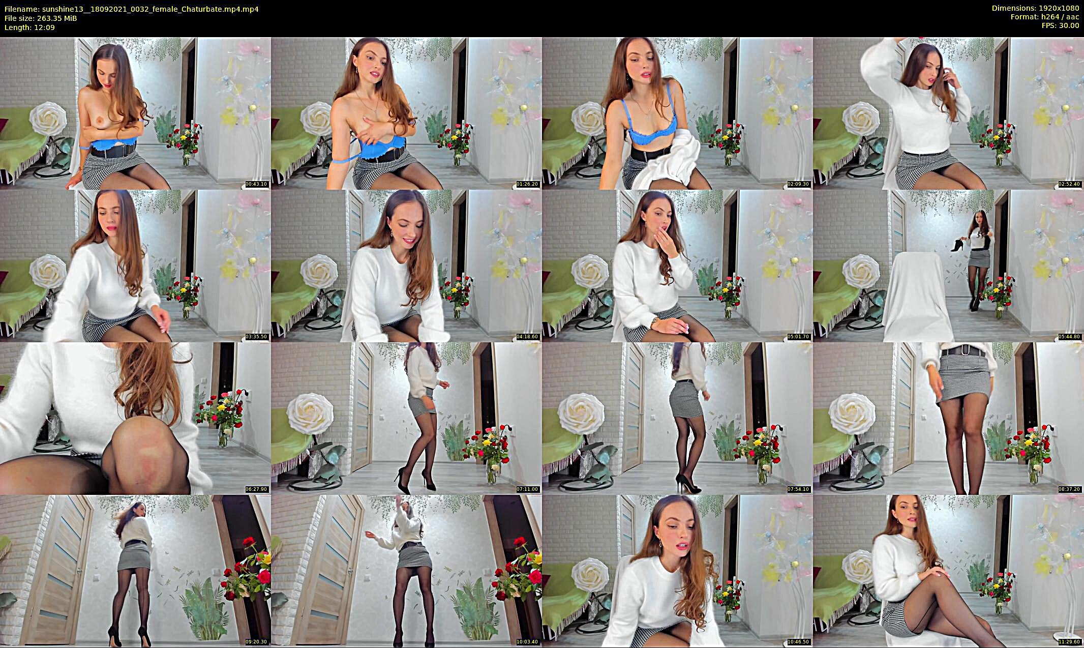 sunshine13_ — 13 minute Chaturbate female cam show recording, 1080p, Sep 18, 2021