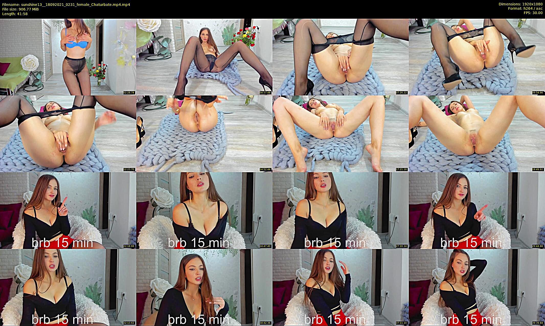 sunshine13_ — 42 minute Chaturbate female cam show recording, 1080p, Sep 18, 2021