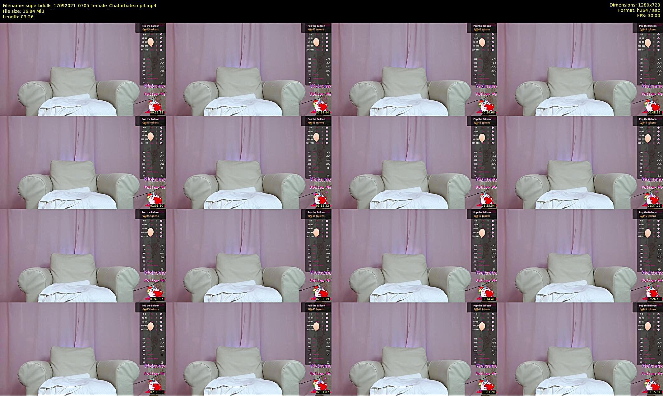 superbdolls — 4 minute Chaturbate couple cam show recording, 720p, Sep 17, 2021