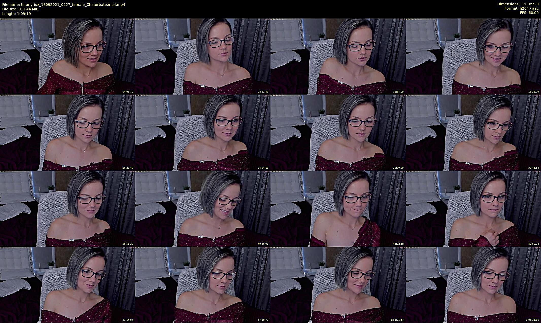 tiffanyriox — 70 minute Chaturbate female cam show recording, 720p, Sep 18, 2021