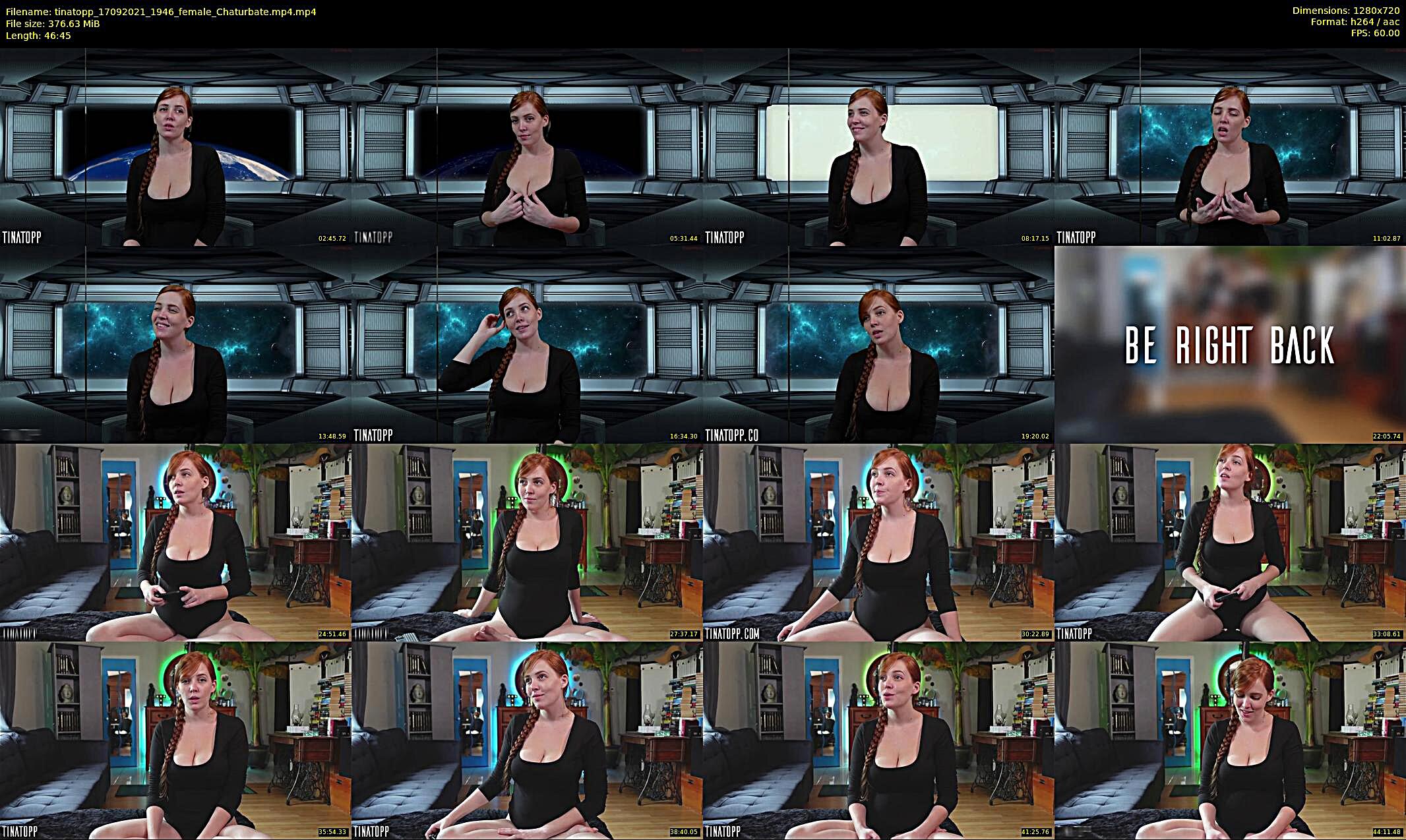 tinatopp — 47 minute Chaturbate female cam show recording, 720p, Sep 17, 2021