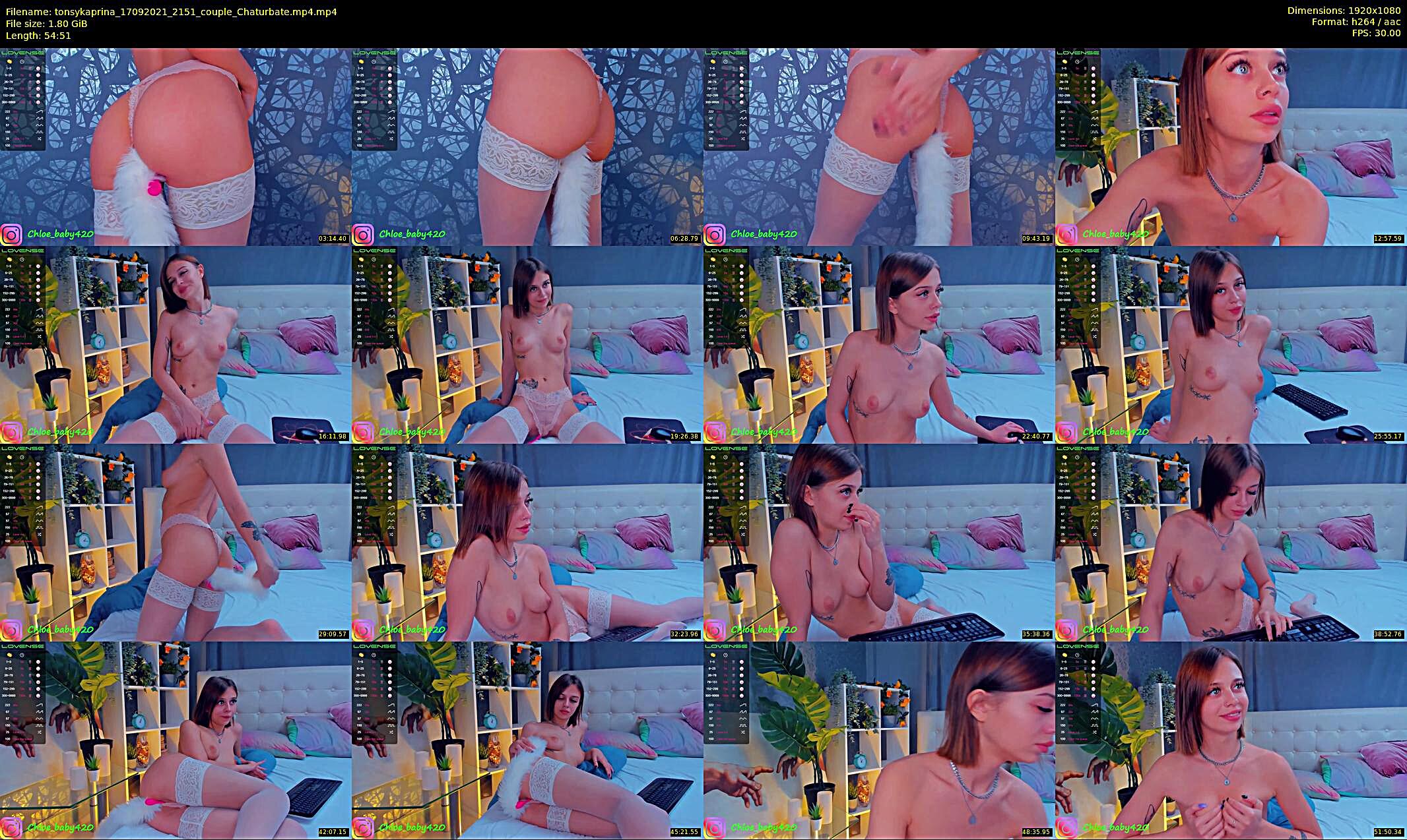 tonsykaprina — 29 minute Chaturbate couple cam show recording, 1080p, Sep 17, 2021