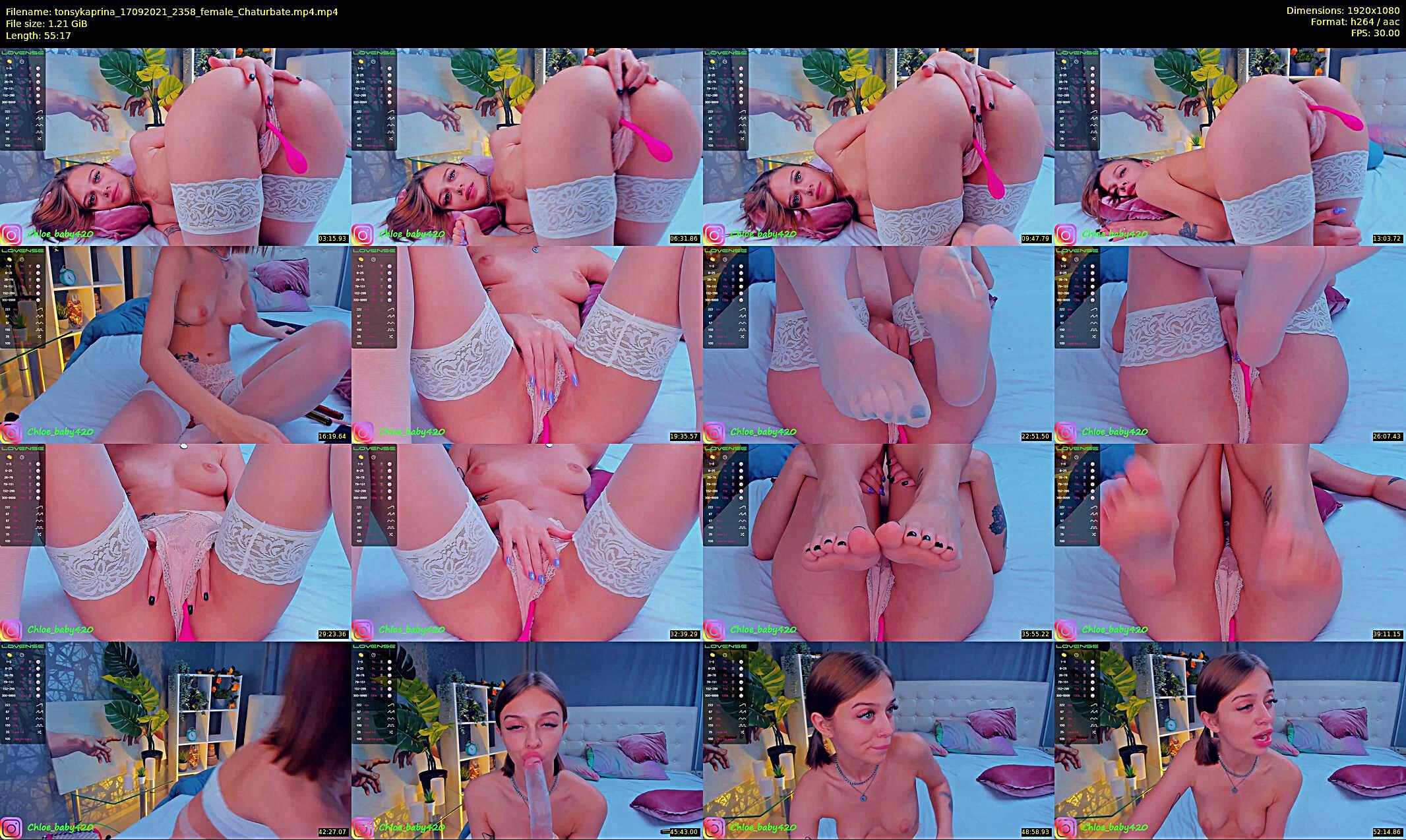 tonsykaprina — 17 minute Chaturbate couple cam show recording, 1080p, Sep 17, 2021