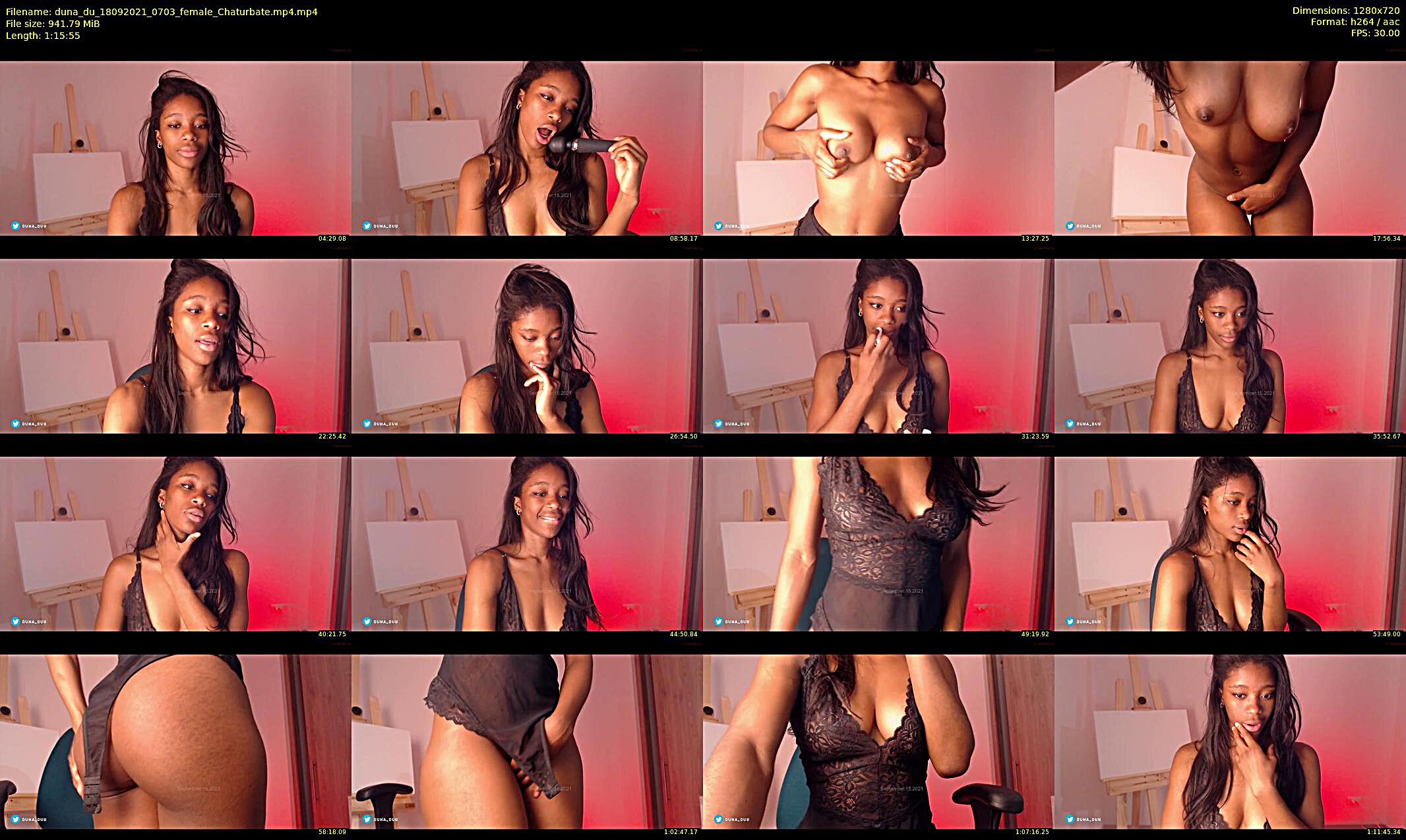 duna_du — 76 minute Chaturbate female cam show recording, 720p, Sep 18, 2021