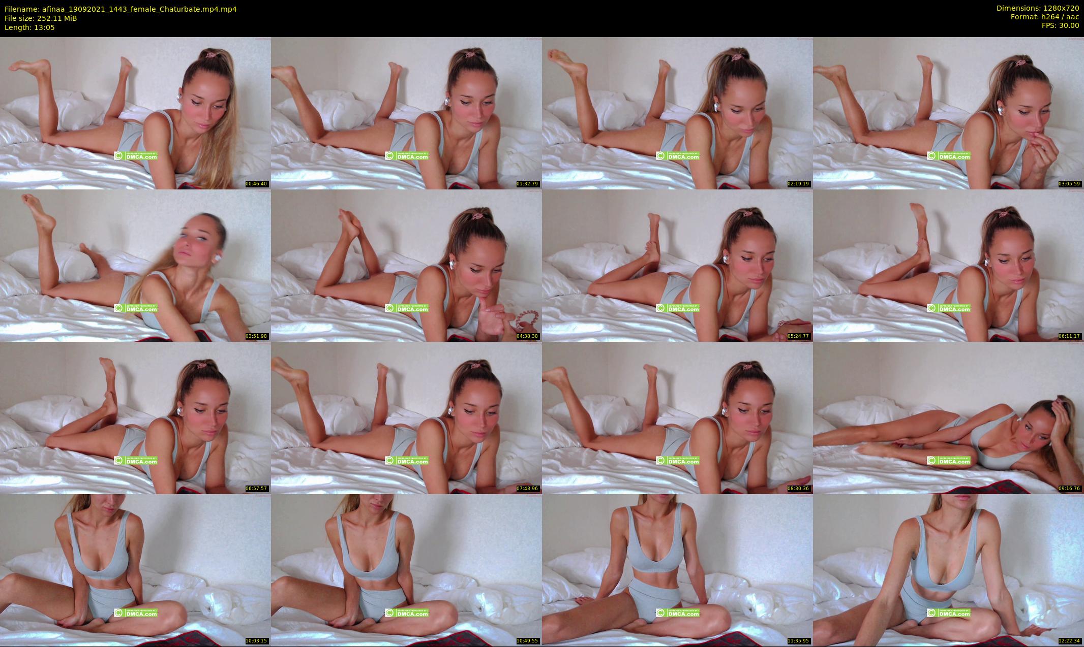 afinaa — 14 minute Chaturbate female cam show recording, 720p, Sep 19, 2021