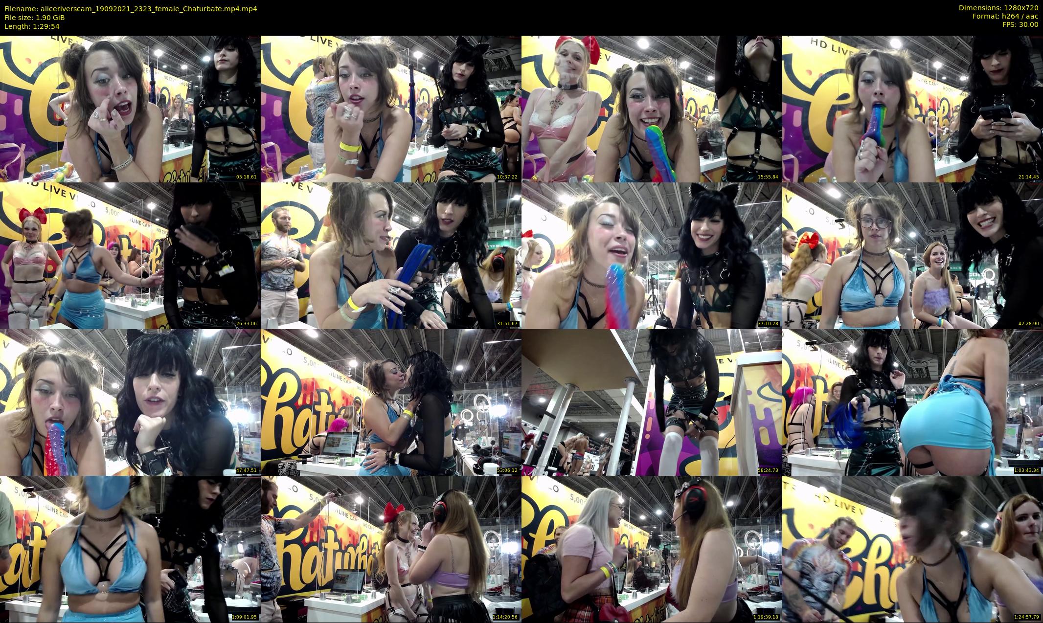 aliceriverscam — 90 minute Chaturbate female cam show recording, 720p, Sep 19, 2021