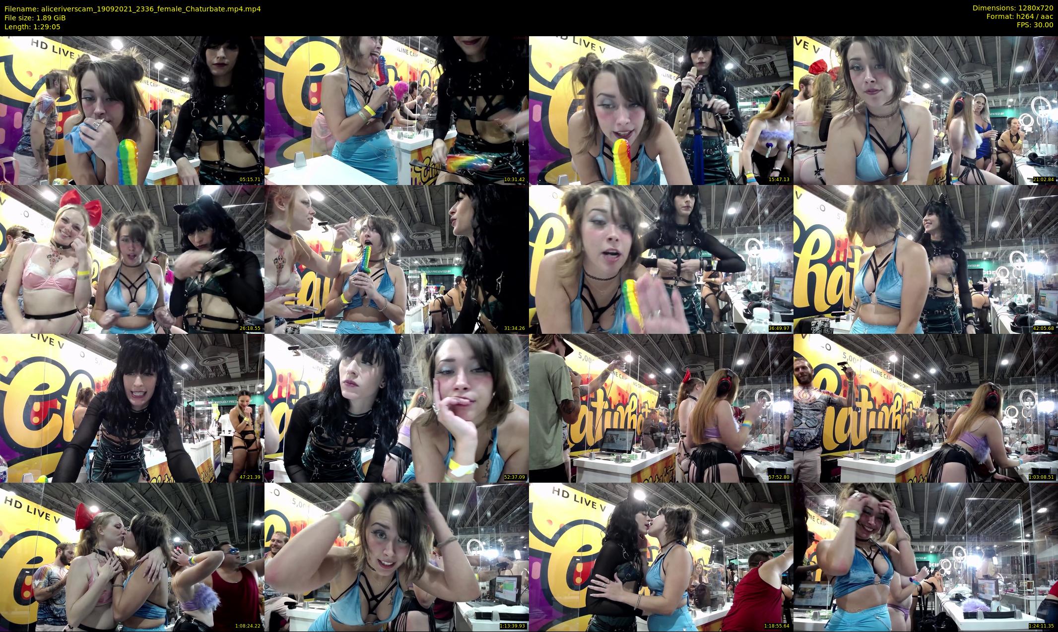 aliceriverscam — 90 minute Chaturbate female cam show recording, 720p, Sep 19, 2021