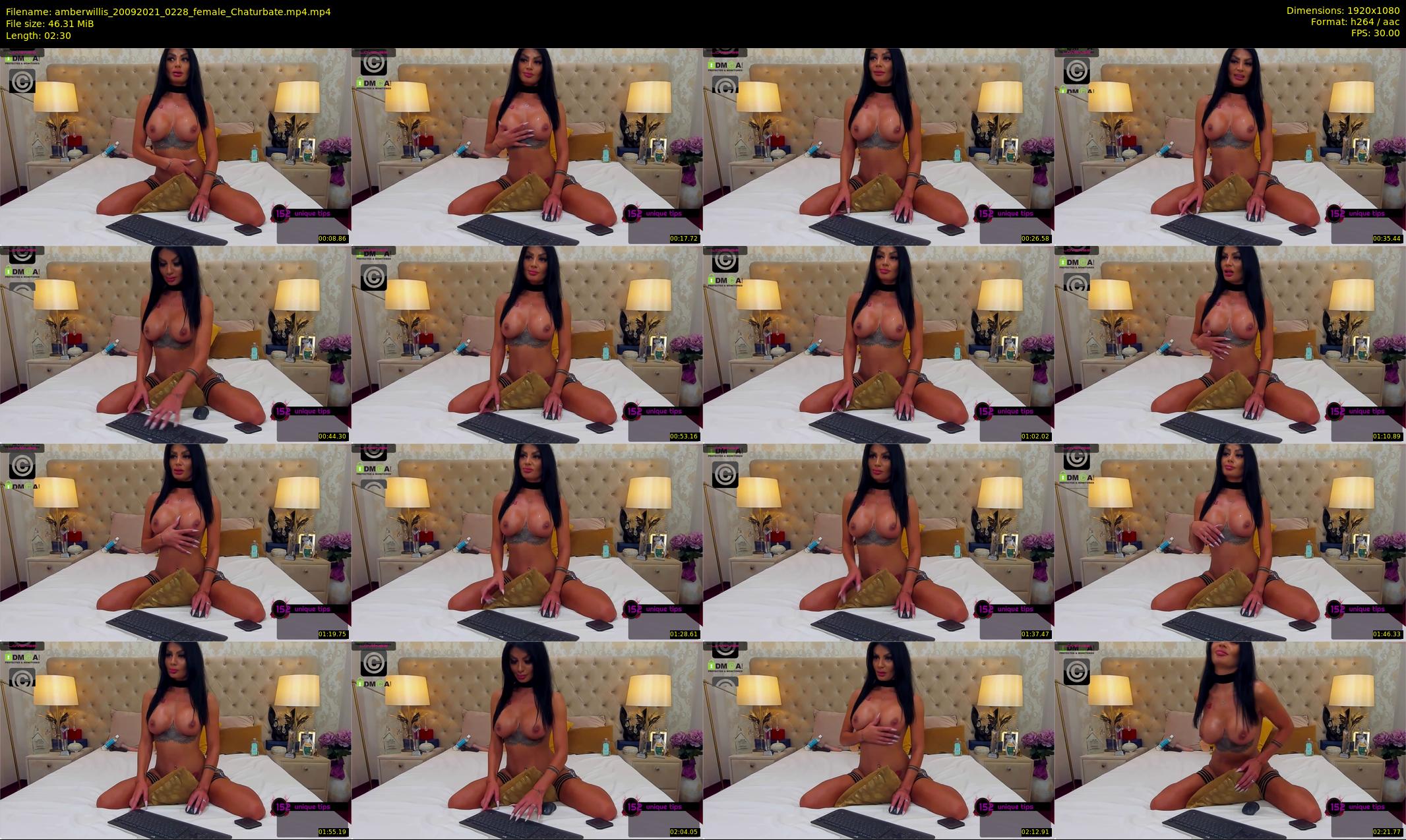 amberwillis — 3 minute Chaturbate female cam show recording, 1080p, Sep 20, 2021
